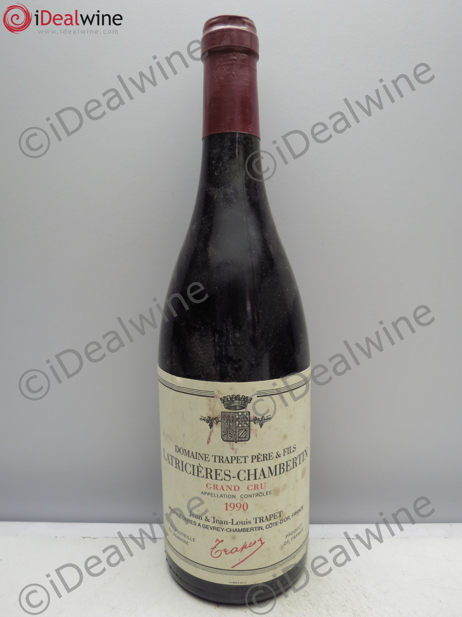 Latricières-Chambertin Grand Cru 1990 - Lot de 1 bouteille - 0