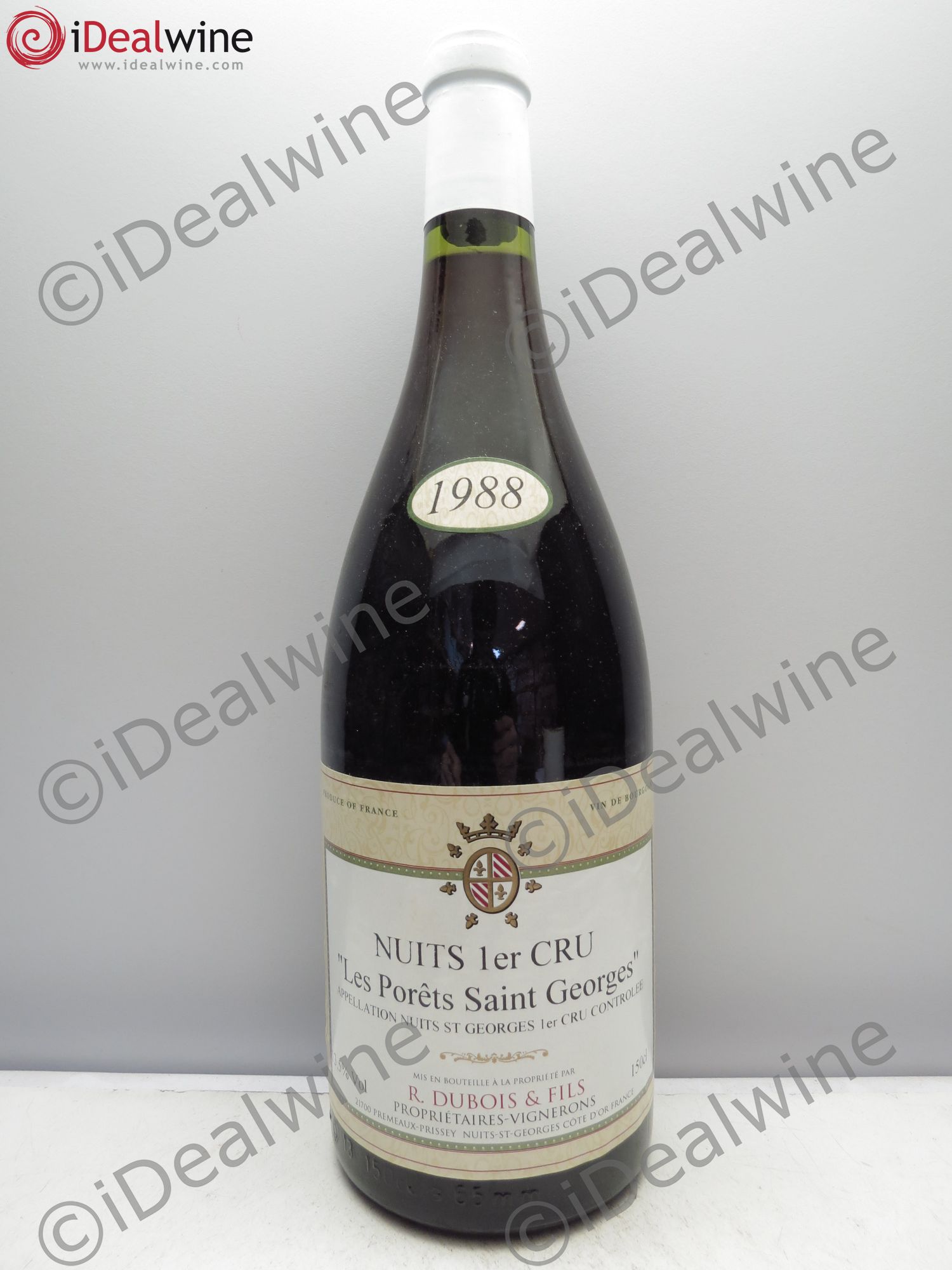 Nuits-Saint-Georges 1er Cru Les Porets St Georges - Domaine Dubois(sans prix de réserve / no reserve) 1988 - Posten von 1 Magnum - 0