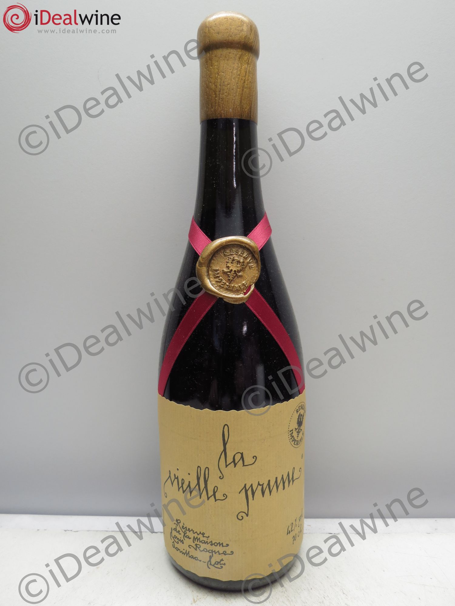 Alcools divers Vieille Prune Louis Roque (70cl) (sans prix de réserve / no reserve) - Posten von 1 Flasche - 0
