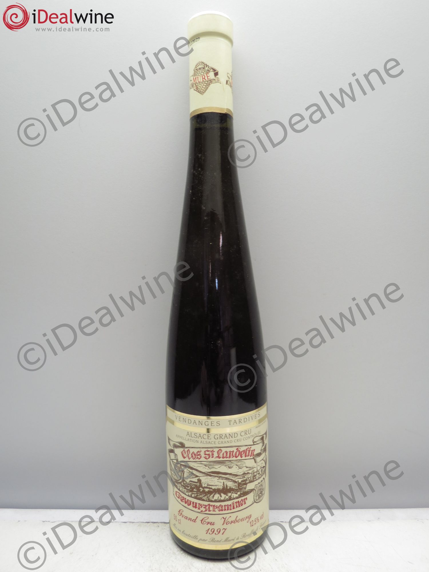 Gewurztraminer Vendanges Tardives Vorbourg Clos St Landelin - Muré (50cl) 1997 - Lotto di 6 bottiglie - 0