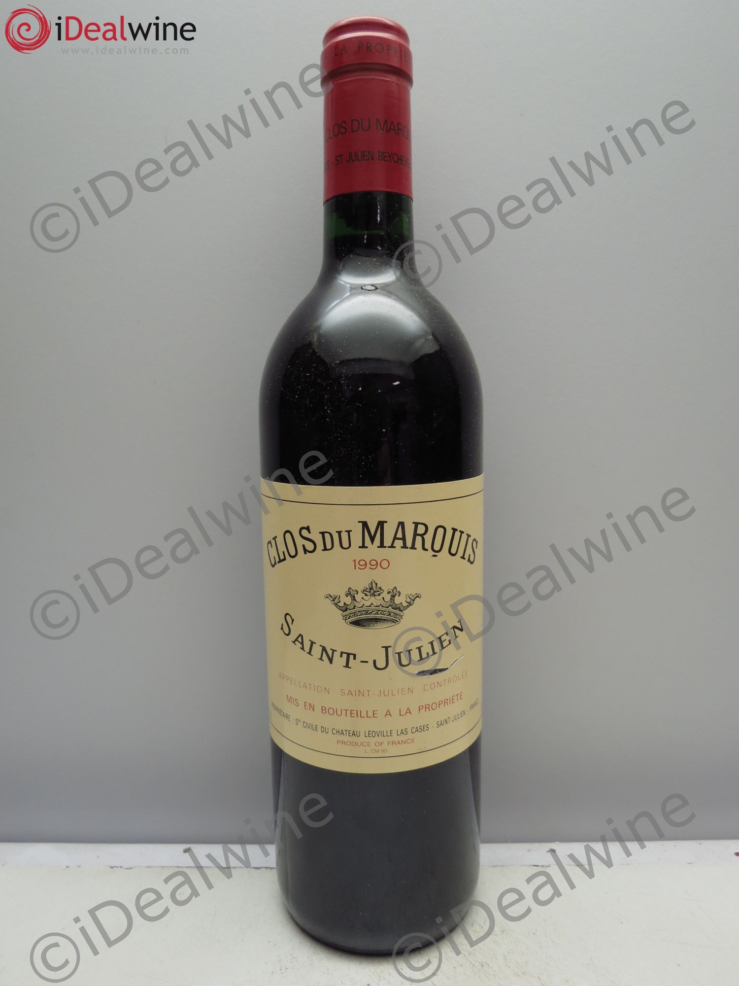 Clos du Marquis 1990 - Lot de 12 bouteilles - 0