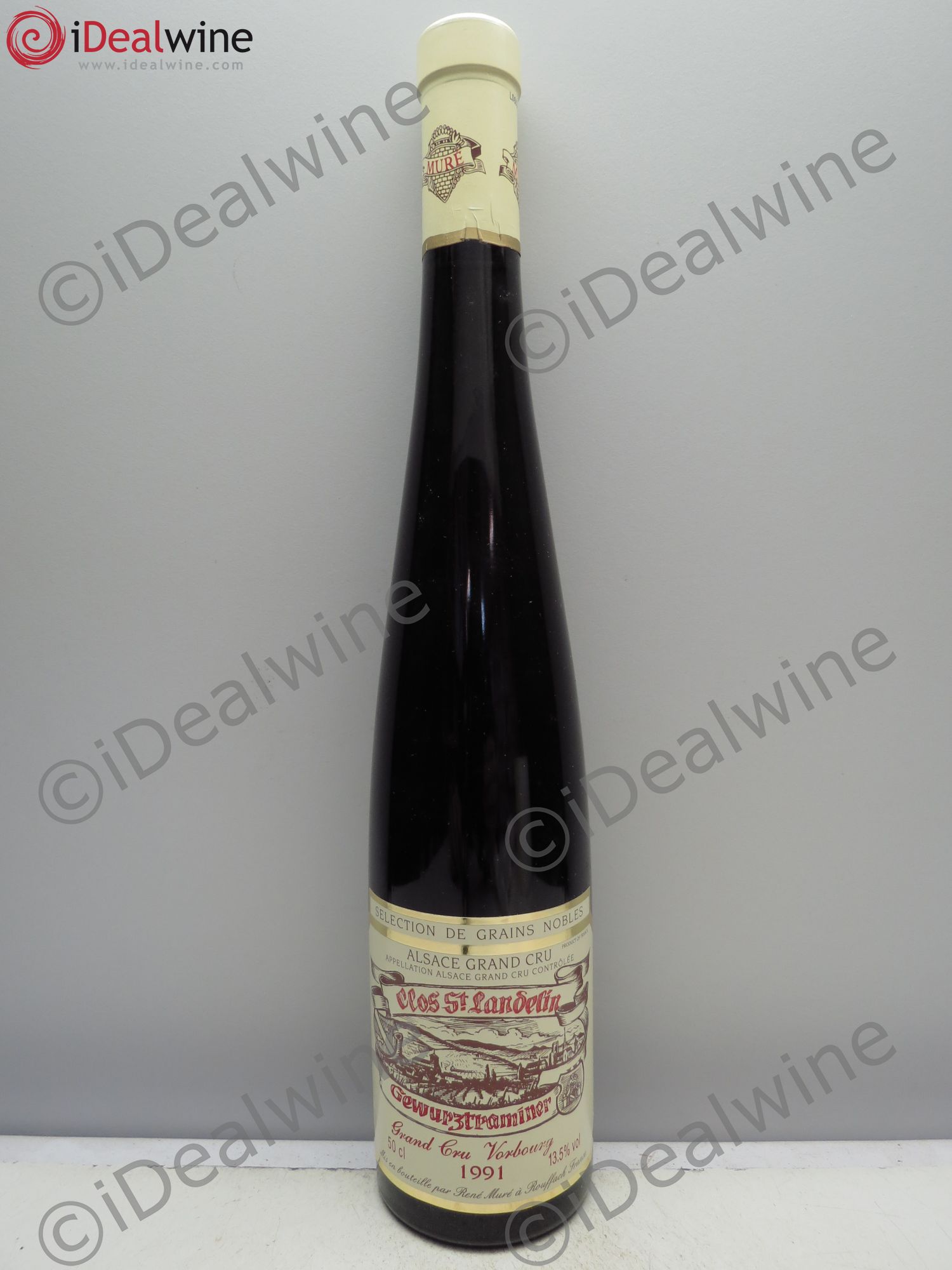 Gewurztraminer Sélection de Grains Nobles Vorbourg Muré (50cl) (sans prix de réserve / no reserve) 1991 - Lotto di 1 bottiglia - 0