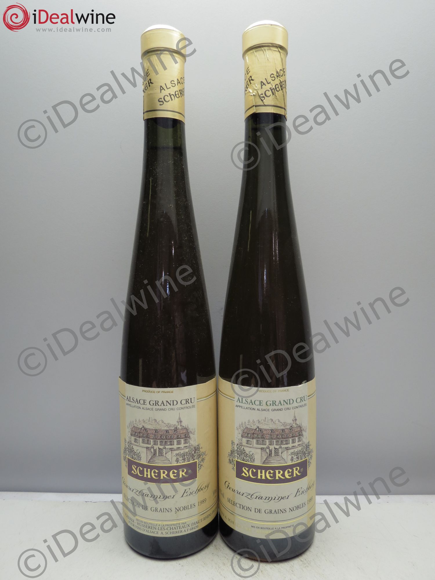 Gewurztraminer Sélection de Grains Nobles Eichberg Scherer Husseren (50cl) 1989 - Lotto di 2 bottiglie - 0