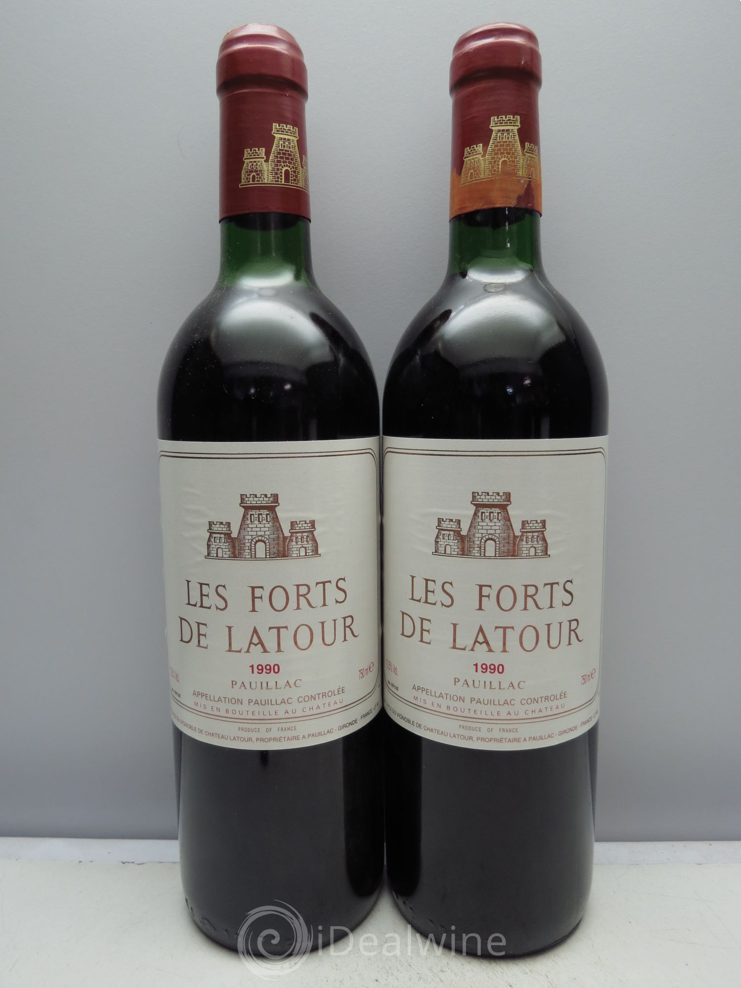 Les Forts de Latour Second Vin 1990 - Lot de 12 bouteilles - 3