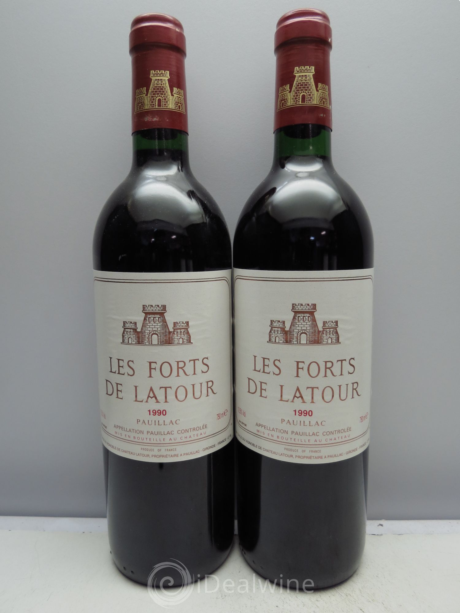 Les Forts de Latour Second Vin 1990 - Lot de 12 bouteilles - 6