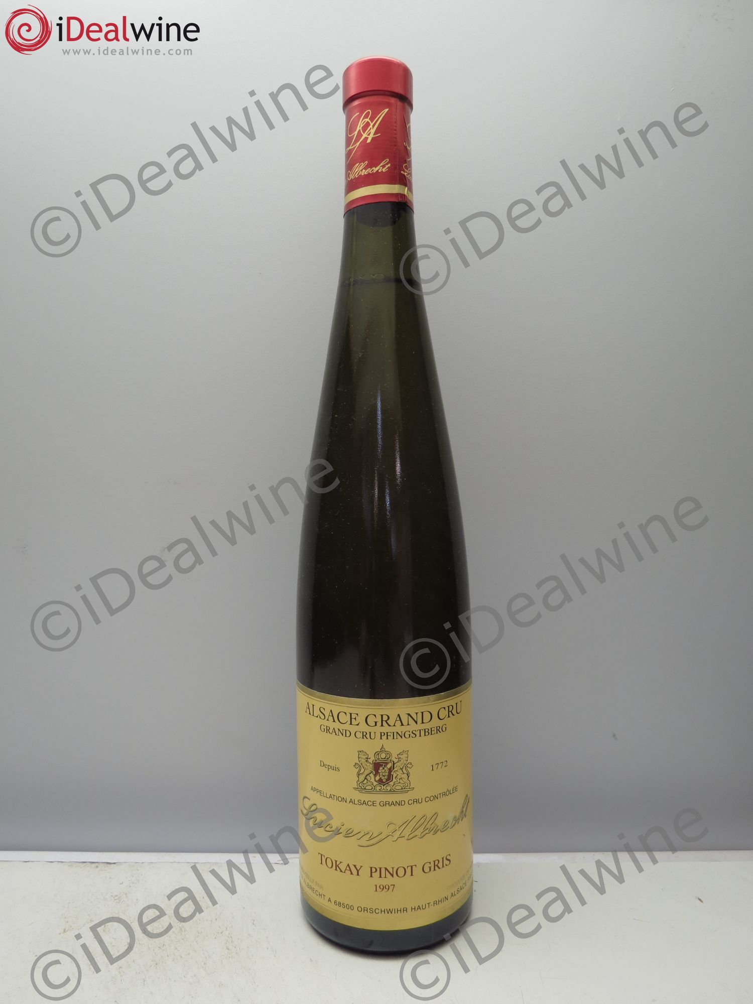 Pinot Gris (Tokay) Grand Cru Pfingsberg Lucien Albrecht (sans prix de réserve - no reserve) 1997 - Posten von 6 Flaschen - 0