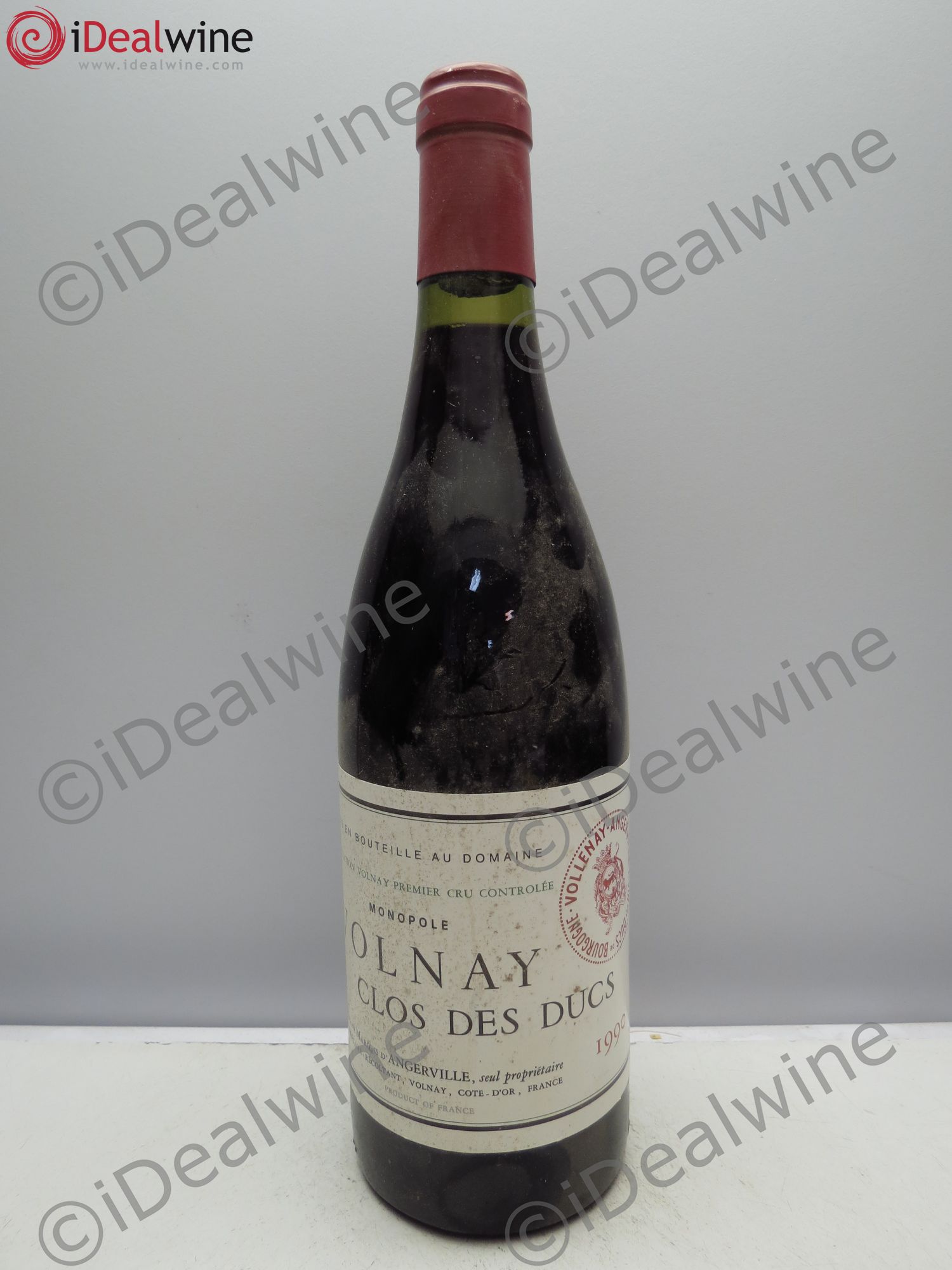 Volnay 1er Cru Clos des Ducs Marquis d'Angerville (Domaine) 1990 - Lot de 1 bouteille - 0