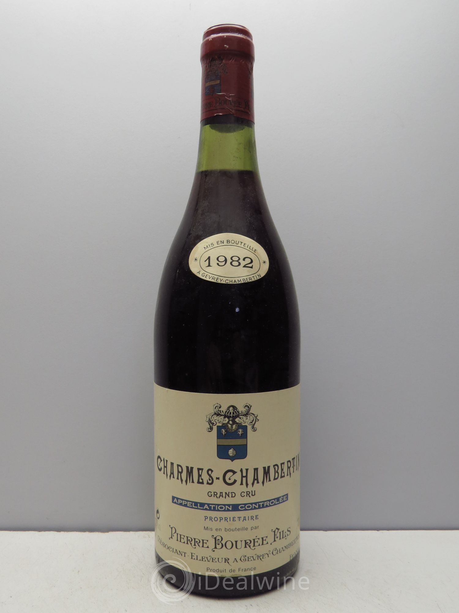 Charmes-Chambertin Grand Cru Pierre Bourrée (sans prix de réserve / no reserve) 1982 - Posten von 1 Flasche - 0