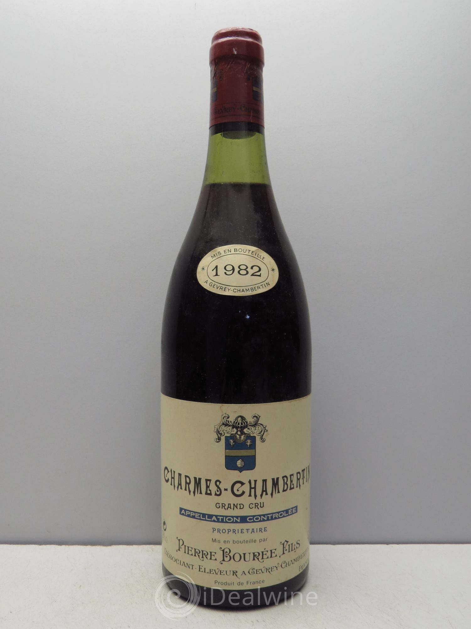 Charmes-Chambertin Grand Cru Pierre Bourrée (sans prix de réserve / no reserve) 1982 - Posten von 1 Flasche - 0
