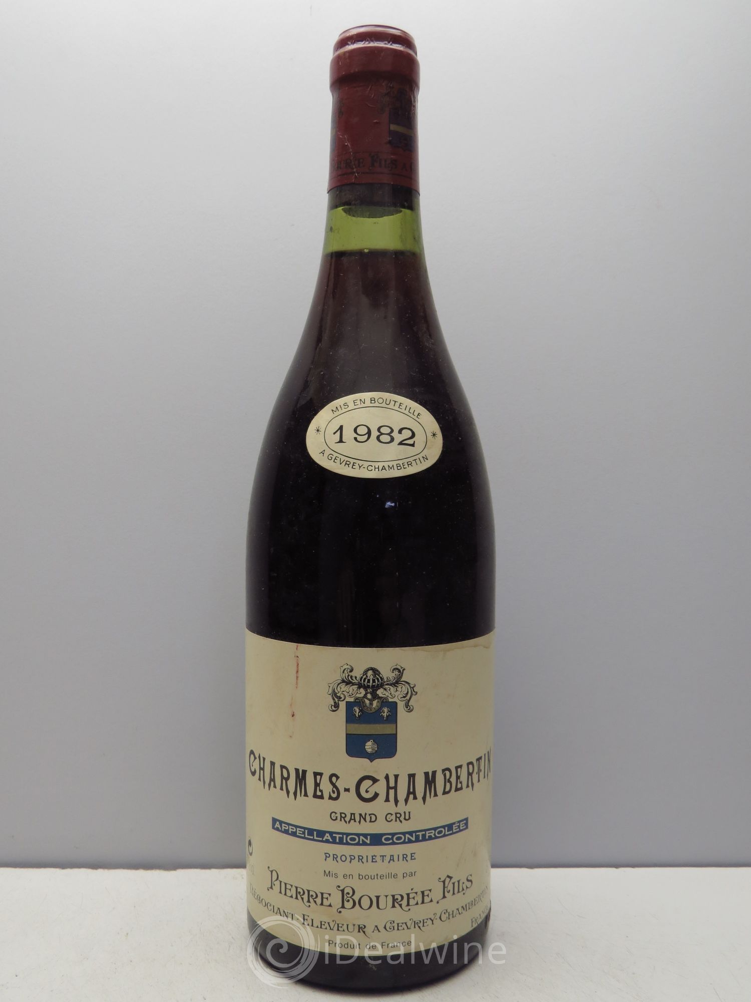 Charmes-Chambertin Grand Cru Pierre Bourrée 1982 - Lot de 1 bouteille - 0