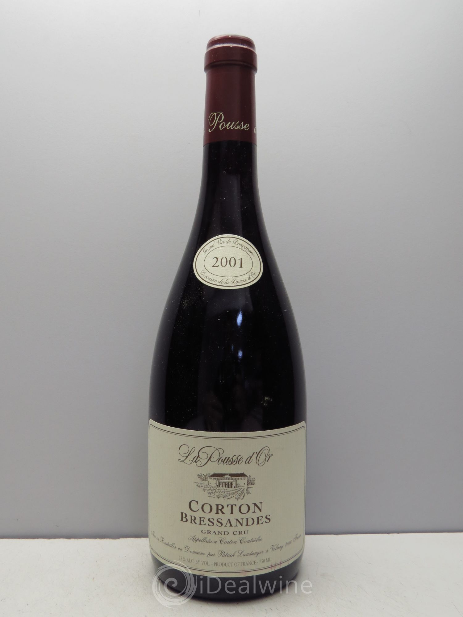 Corton Grand Cru Bressandes La Pousse d'Or (Domaine de) null 2001 - Lot of 1 bottle - 0