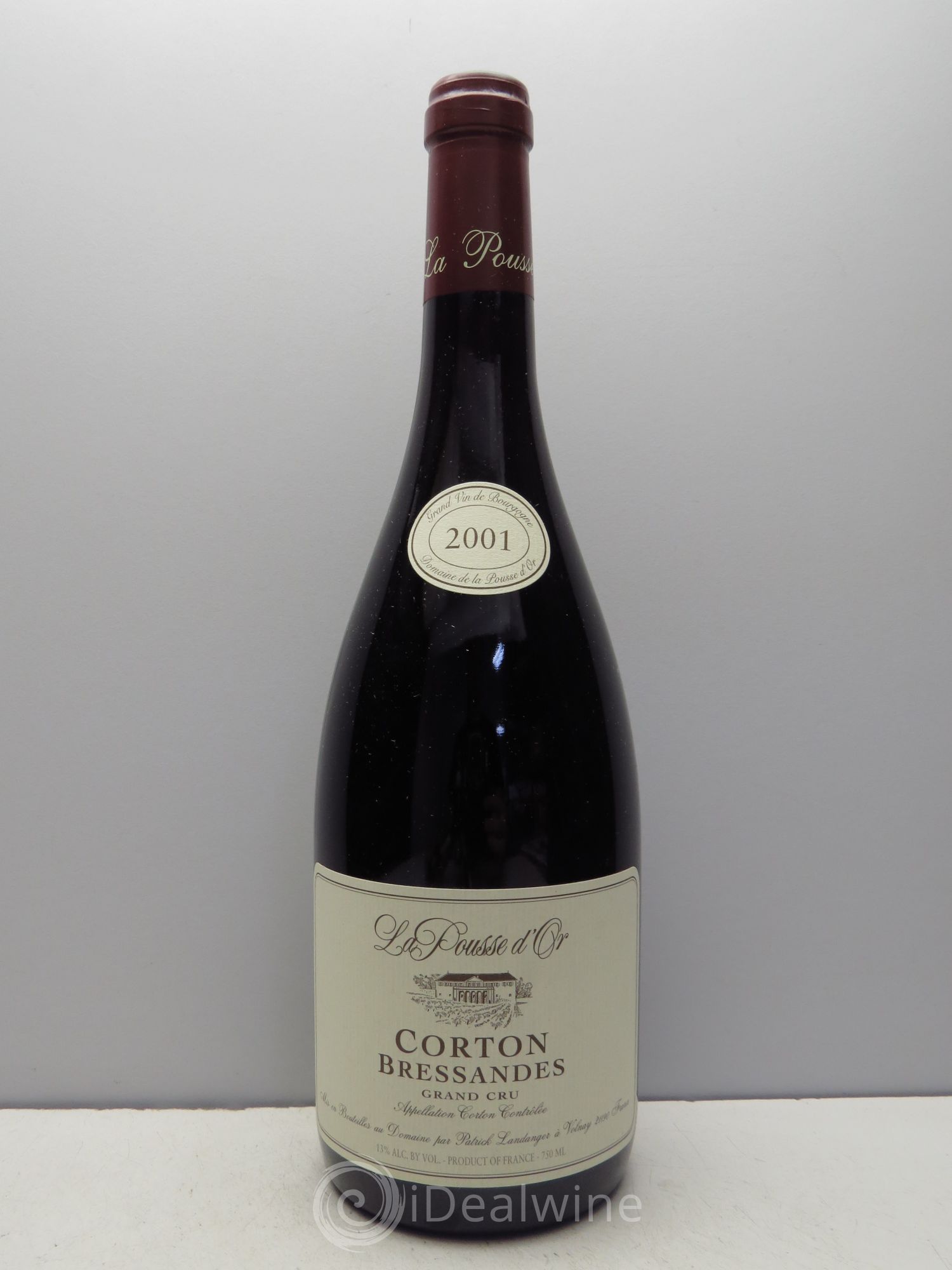 Corton Grand Cru Bressandes La Pousse d'Or (Domaine de) (sans prix de réserve / no reserve) 2001 - Posten von 1 Flasche - 0