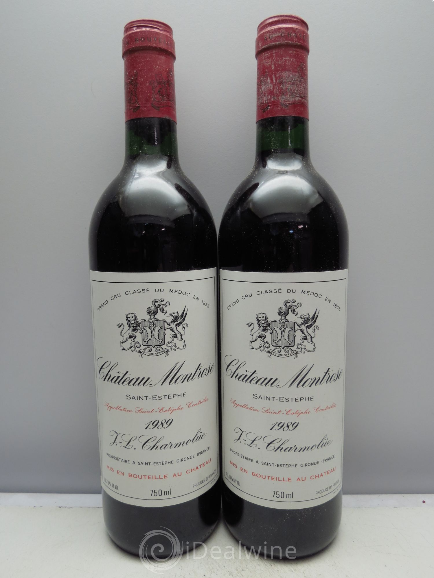 Château Montrose 2ème Grand Cru Classé 1989 - Lot de 12 bouteilles - 1