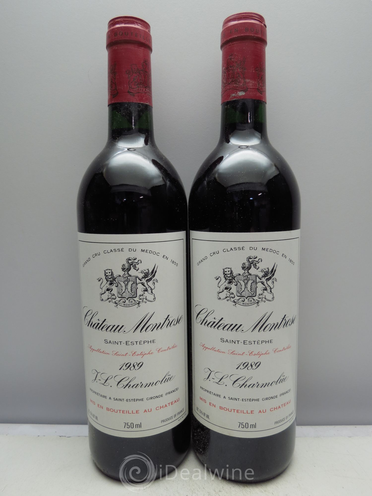 Château Montrose 2ème Grand Cru Classé 1989 - Lot de 12 bouteilles - 2