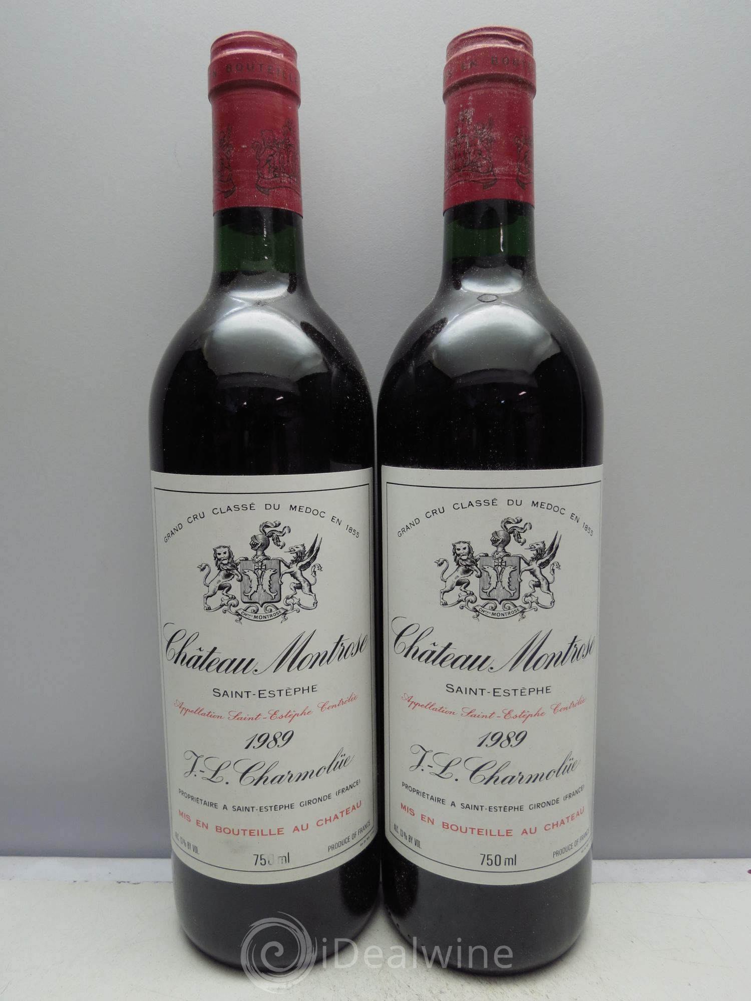 Château Montrose 2ème Grand Cru Classé 1989 - Lot de 12 bouteilles - 3