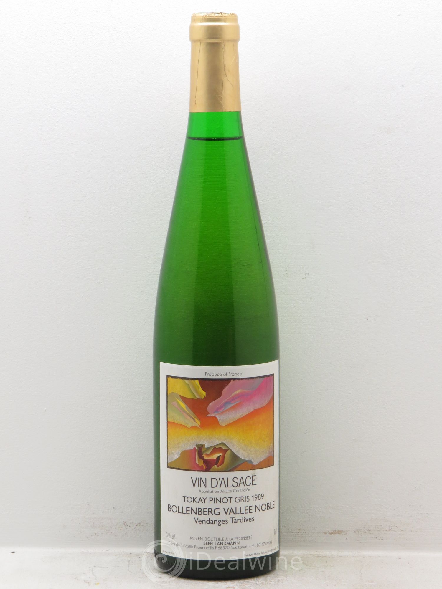 Pinot Gris (Tokay) Vendanges Tardives Bollenberg Seppi (sans prix de réserve) 1989 - Lotto di 1 bottiglia - 0