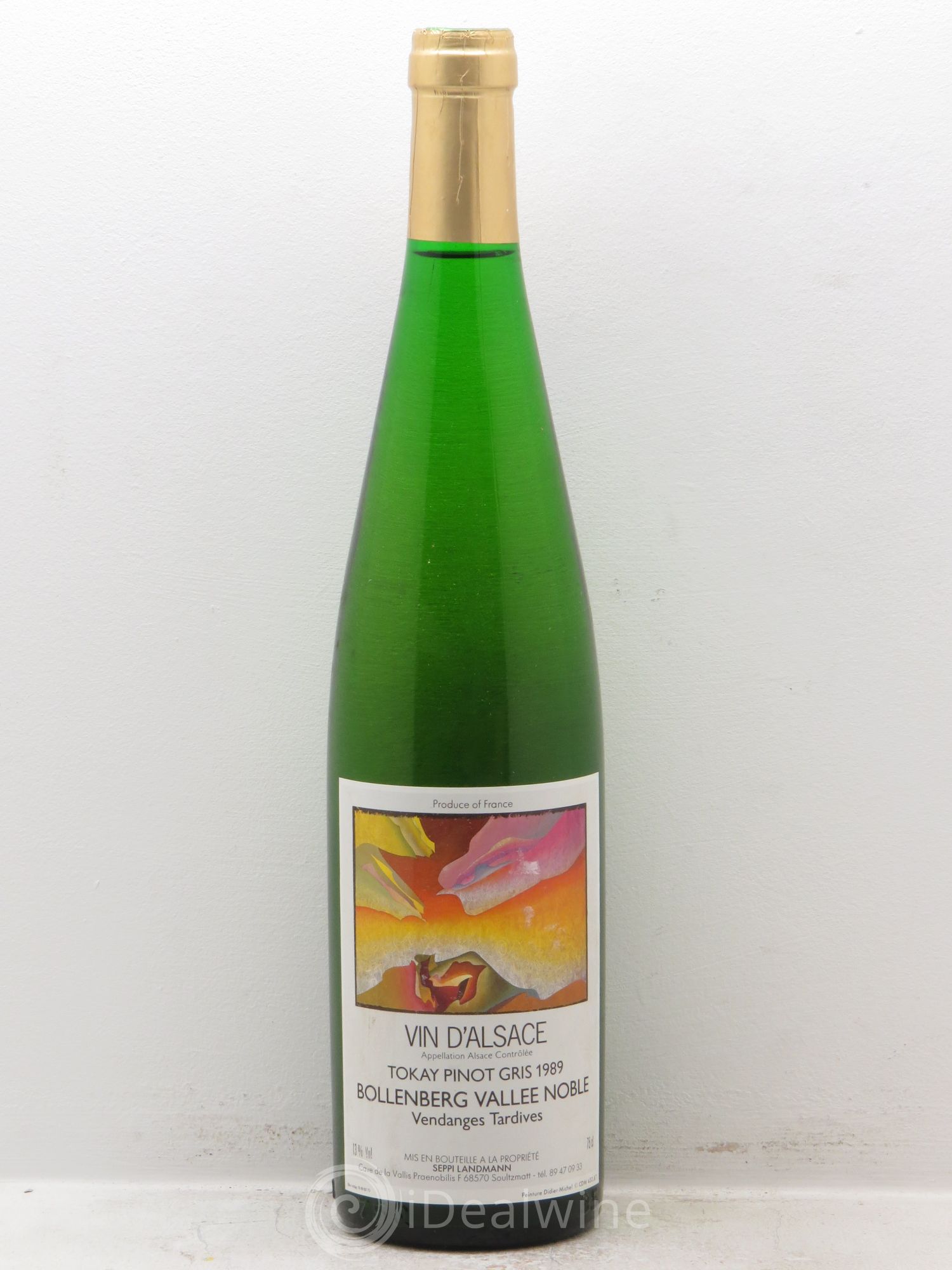 Pinot Gris (Tokay) Vendanges Tardives Bollenberg Seppi 1989 - Lotto di 1 bottiglia - 0