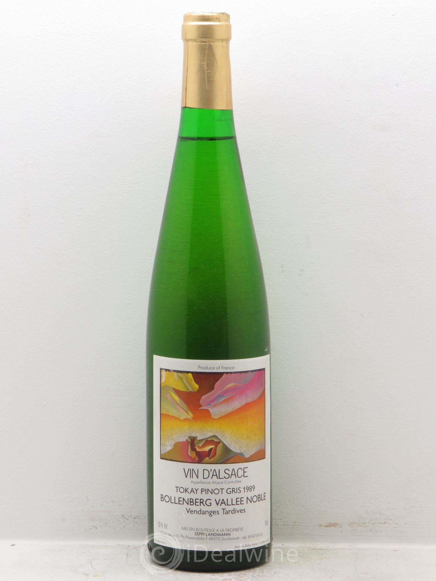 Pinot Gris (Tokay) Vendanges Tardives Bollenberg Seppi 1989 - Lotto di 1 bottiglia - 0