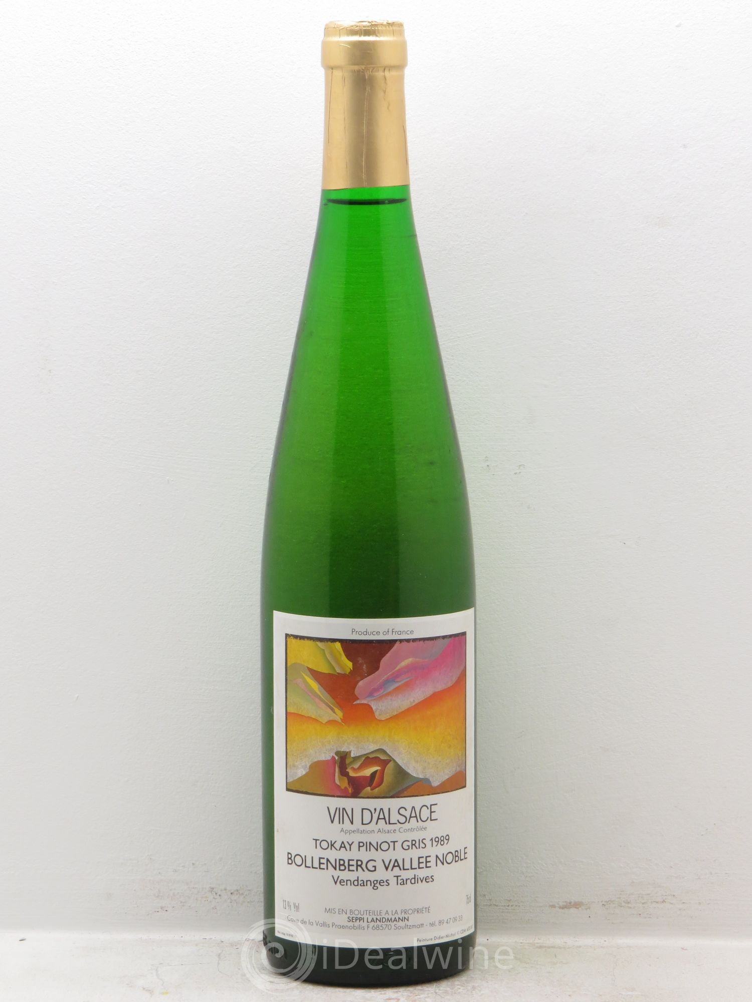 Pinot Gris (Tokay) Vendanges Tardives Bollenberg Seppi 1989 - Lotto di 1 bottiglia - 0