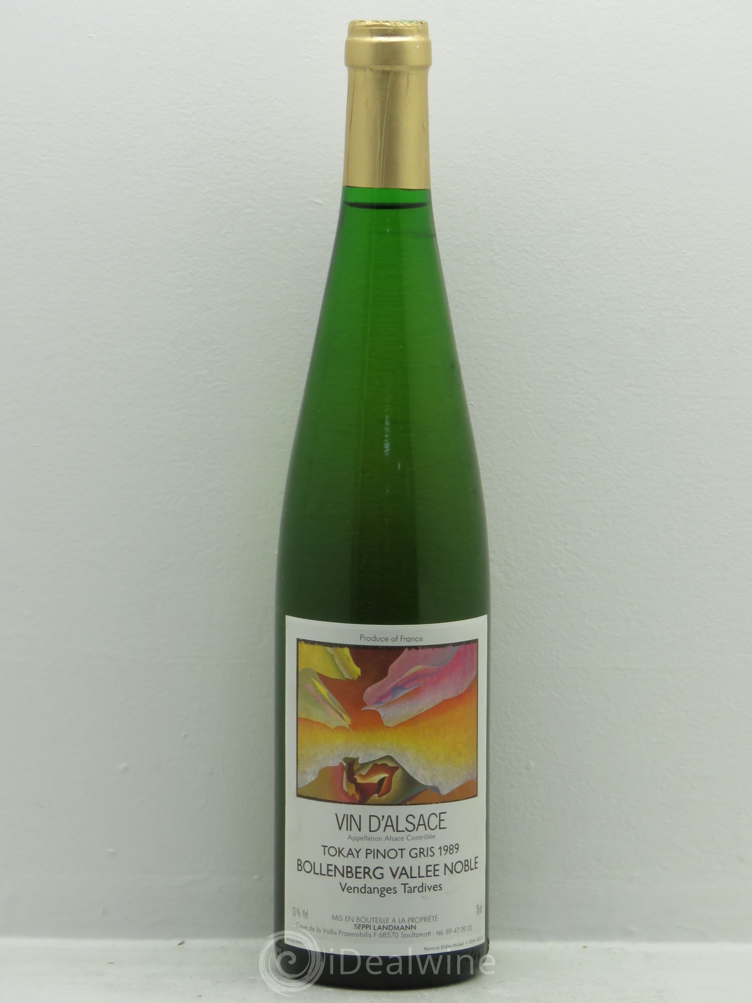Pinot Gris (Tokay) Vendanges Tardives Bollenberg Seppi 1989 - Lotto di 1 bottiglia - 0