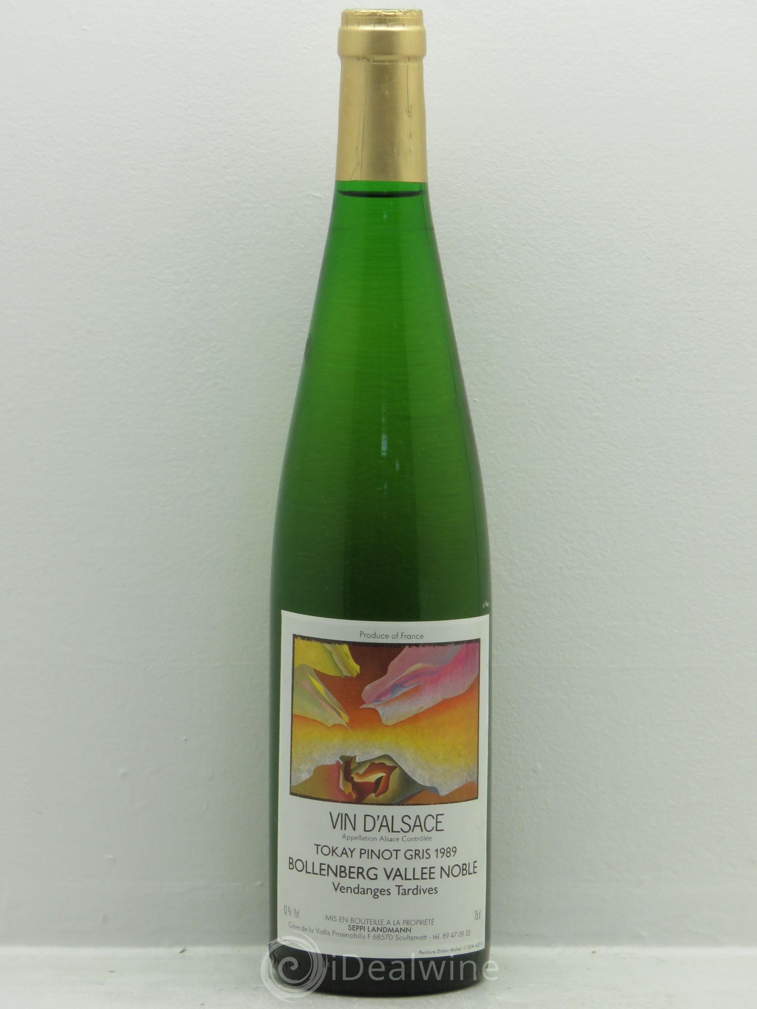 Pinot Gris (Tokay) Vendanges Tardives Bollenberg Seppi 1989 - Lotto di 1 bottiglia - 0