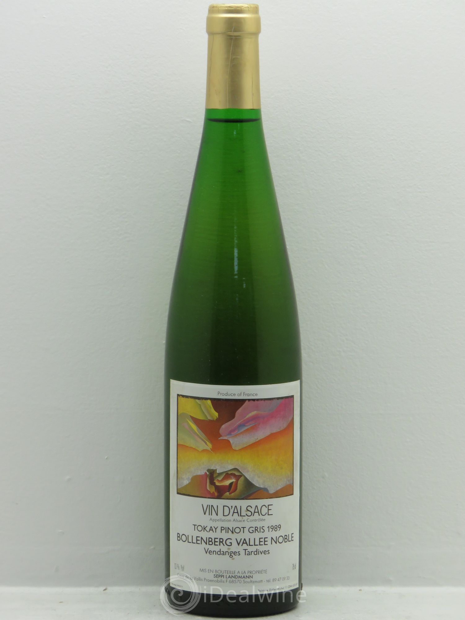 Pinot Gris (Tokay) Vendanges Tardives Bollenberg Seppi 1989 - Lotto di 1 bottiglia - 0