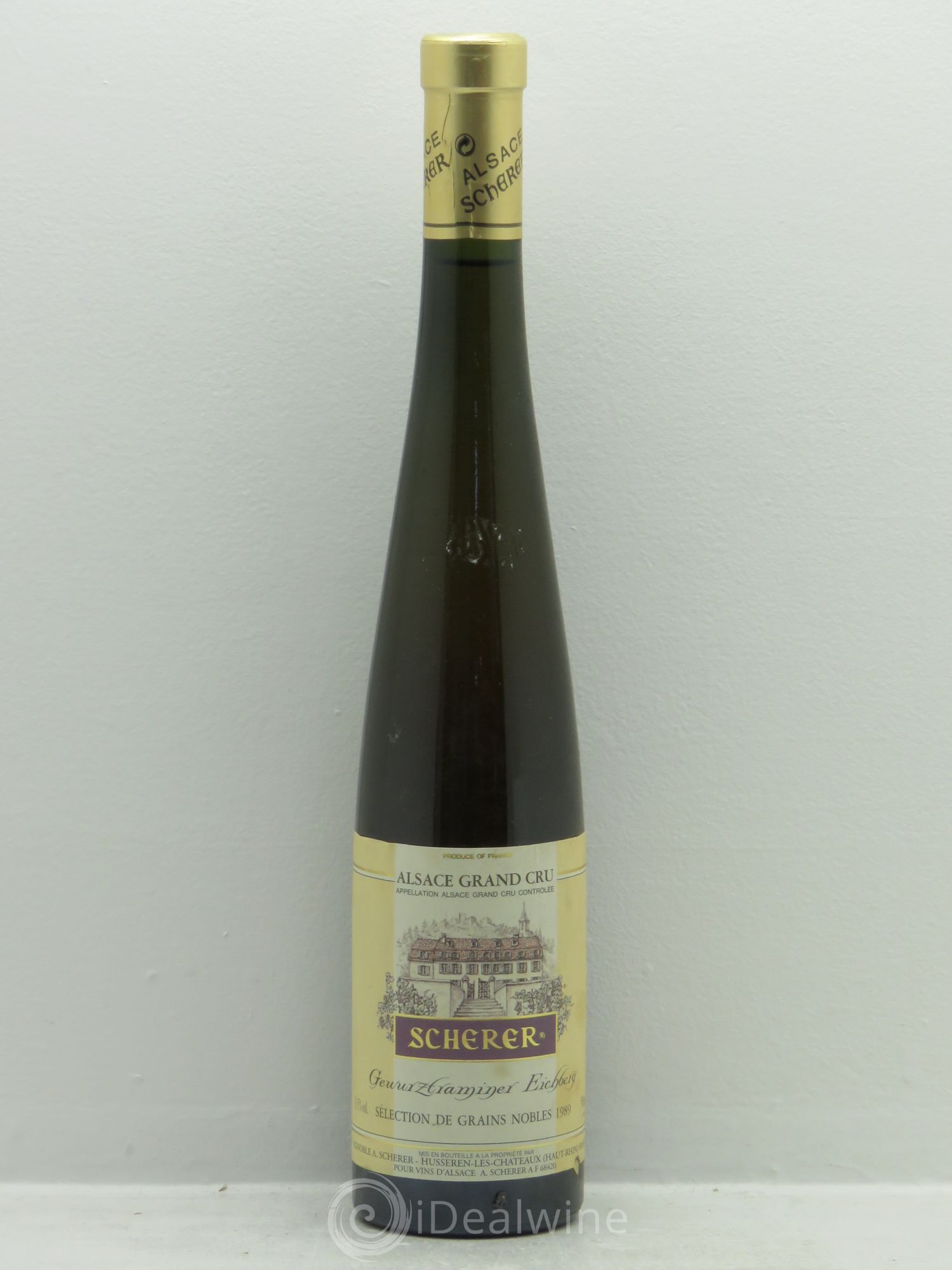 Gewurztraminer Sélection de Grains Nobles Eichberg Scherer Husseren (50cl) 1989 - Lotto di 1 bottiglia - 0