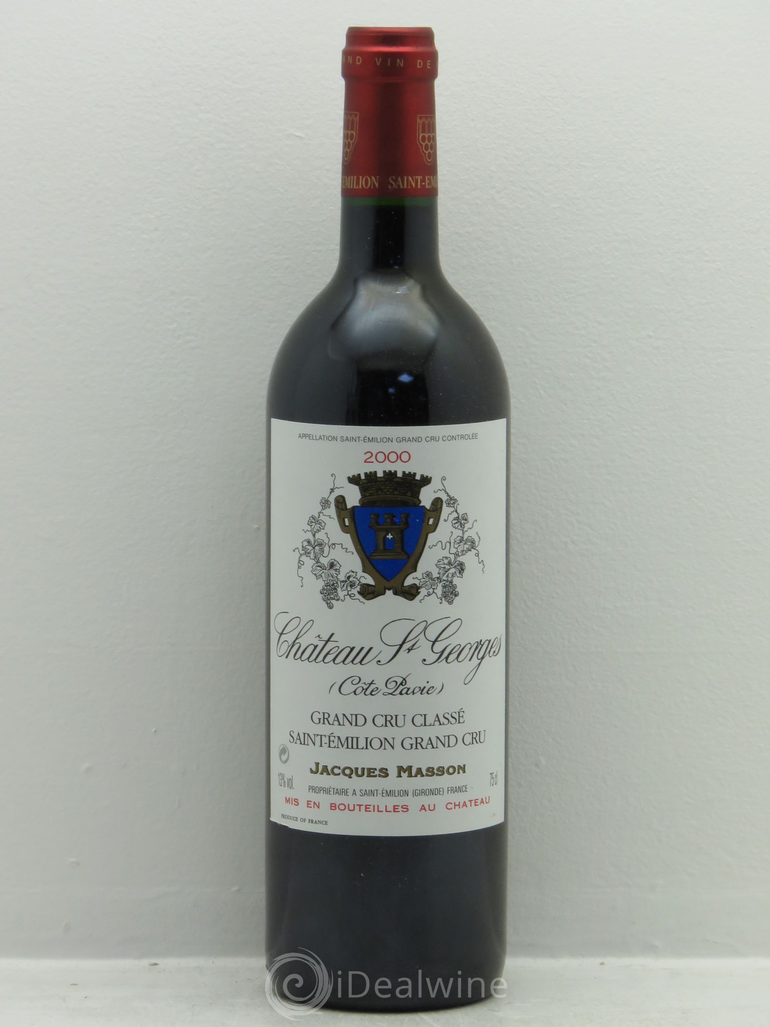 Château Saint-Georges 2000 - Lot de 1 bouteille - 0