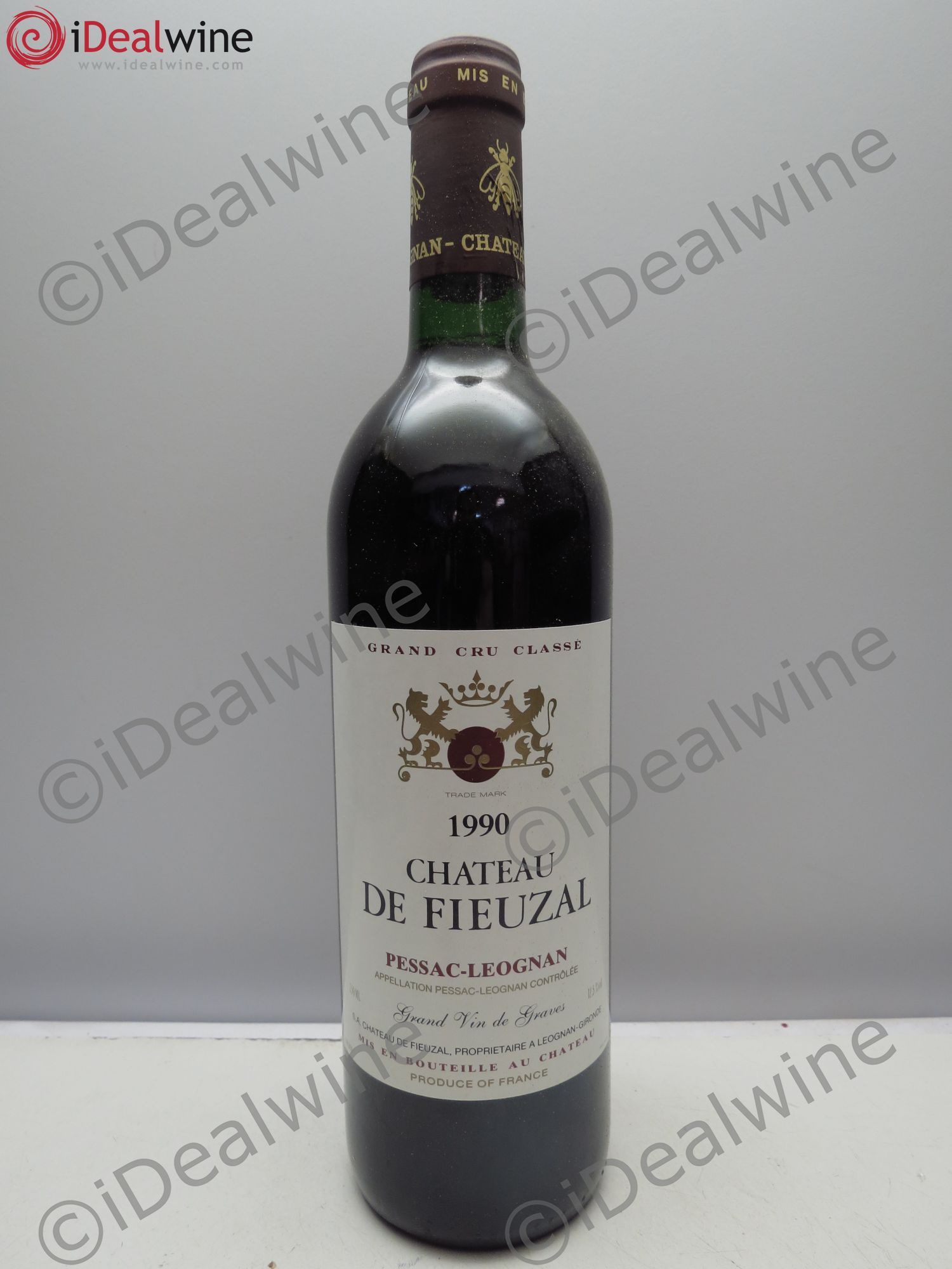 Château de Fieuzal Cru Classé de Graves 1990 - Lot de 12 bouteilles - 0