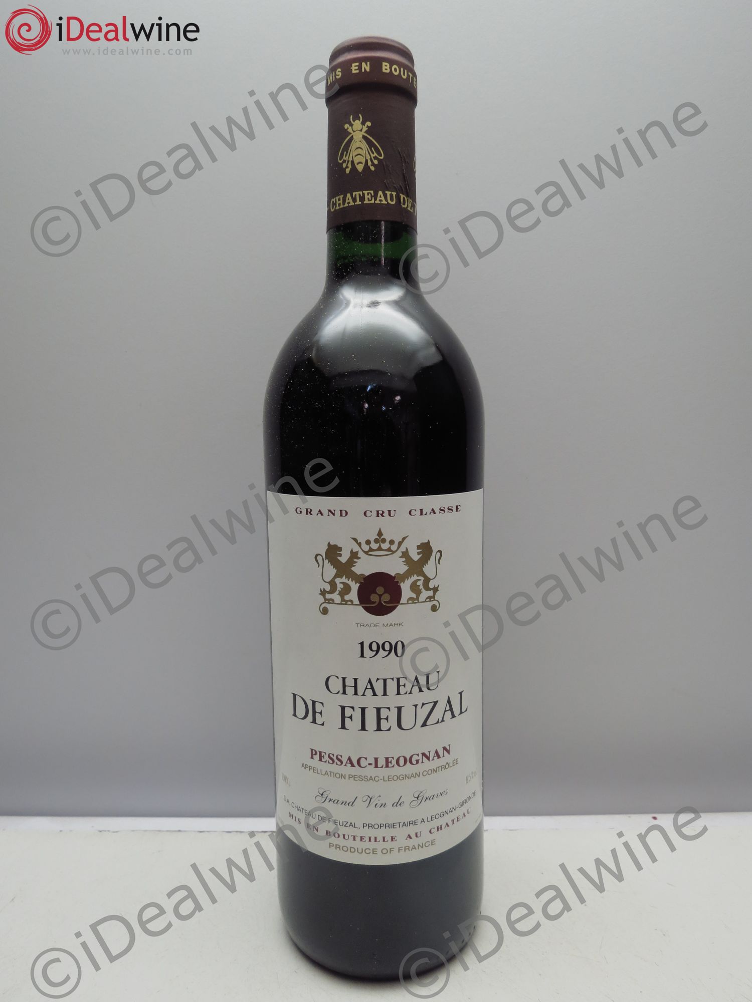 Château de Fieuzal Cru Classé de Graves 1990 - Lot de 12 bouteilles - 0
