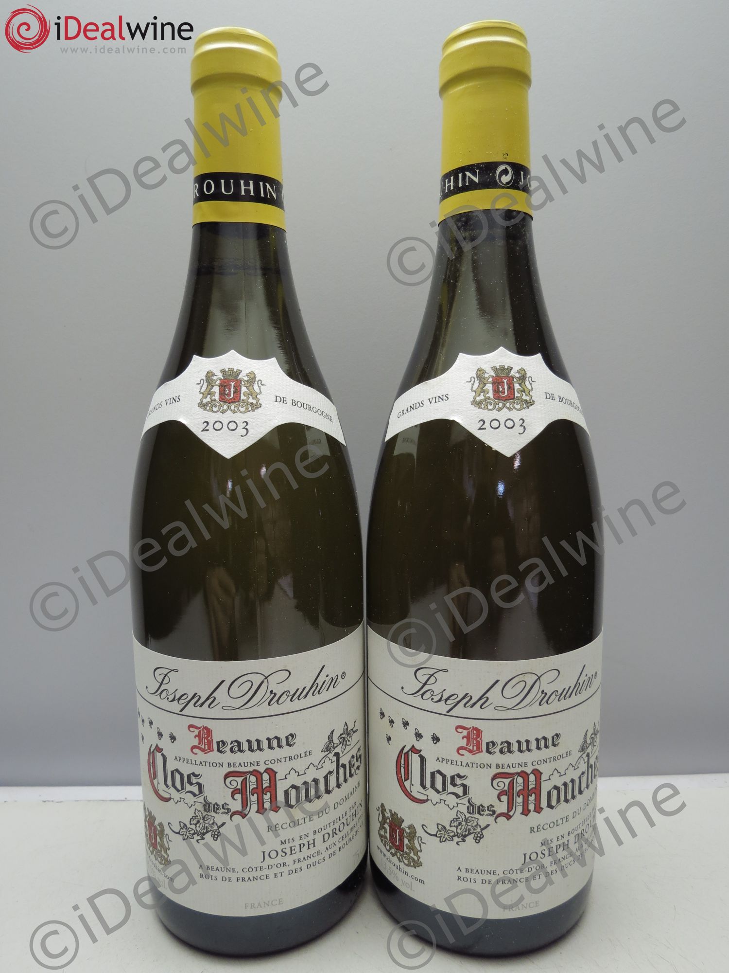 Beaune 1er Cru Clos des Mouches Joseph Drouhin 2003 - Lot de 2 bouteilles - 0