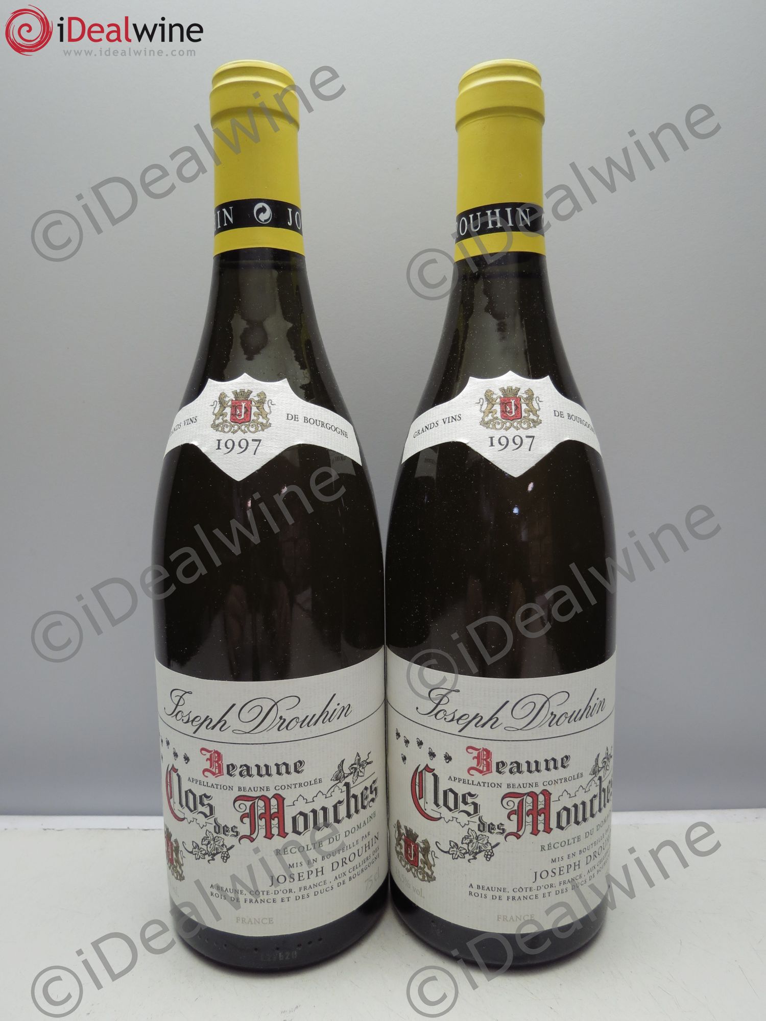 Beaune 1er Cru Clos des Mouches Joseph Drouhin 1997 - Lot de 2 bouteilles - 0