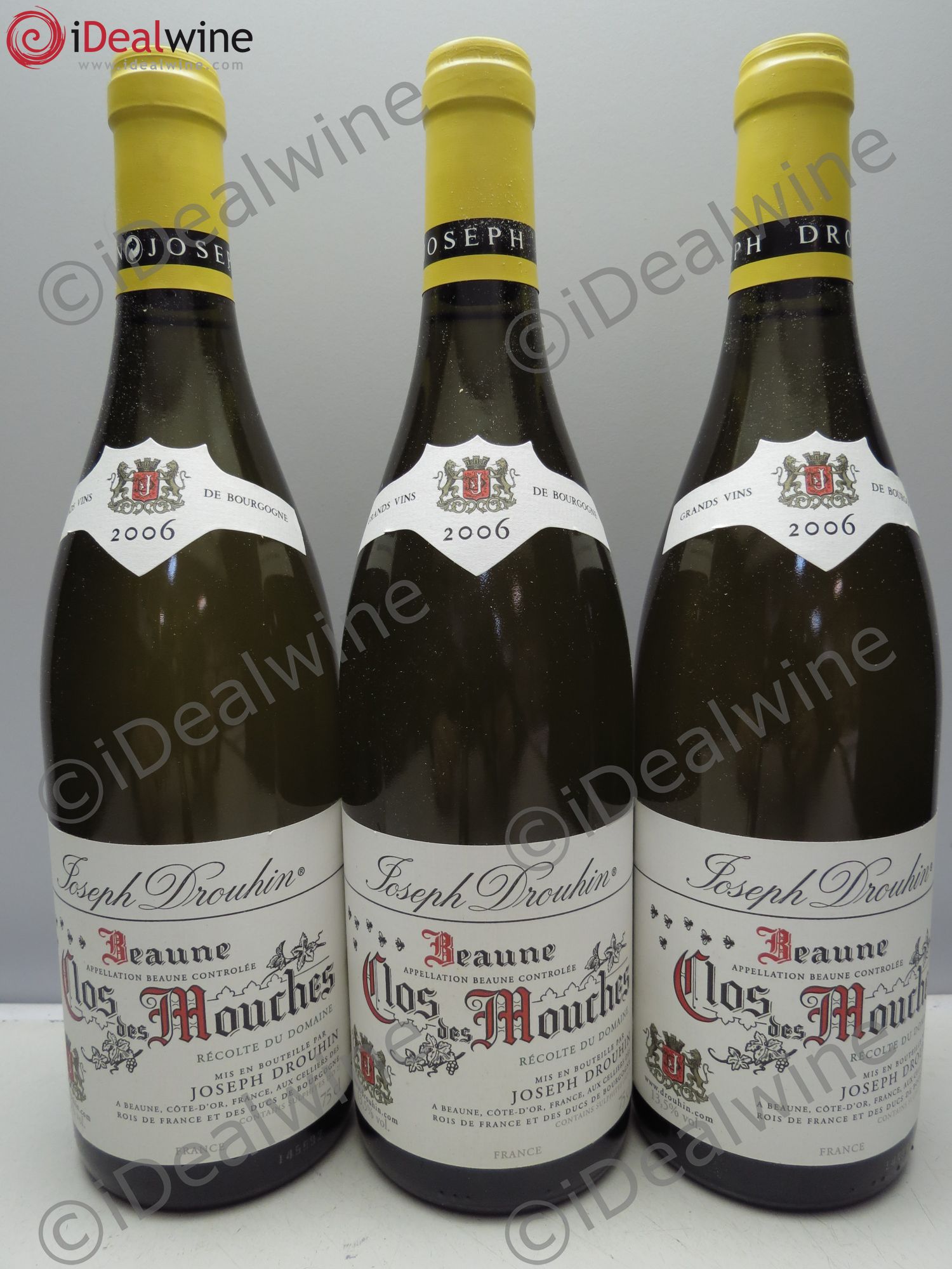 Beaune 1er Cru Clos des Mouches Joseph Drouhin 2006 - Lot de 3 bouteilles - 0