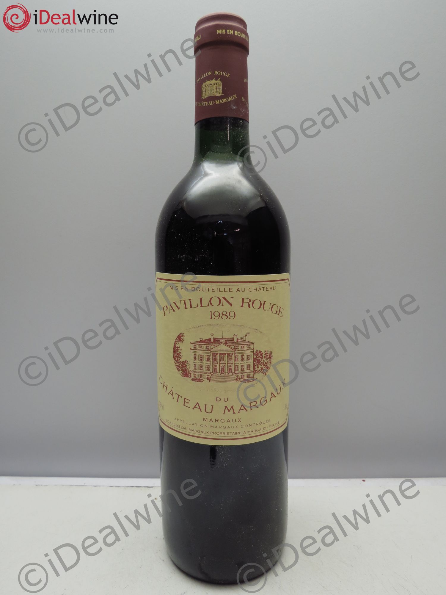 Pavillon Rouge du Château Margaux Second Vin 1989 - Lot de 12 bouteilles - 0
