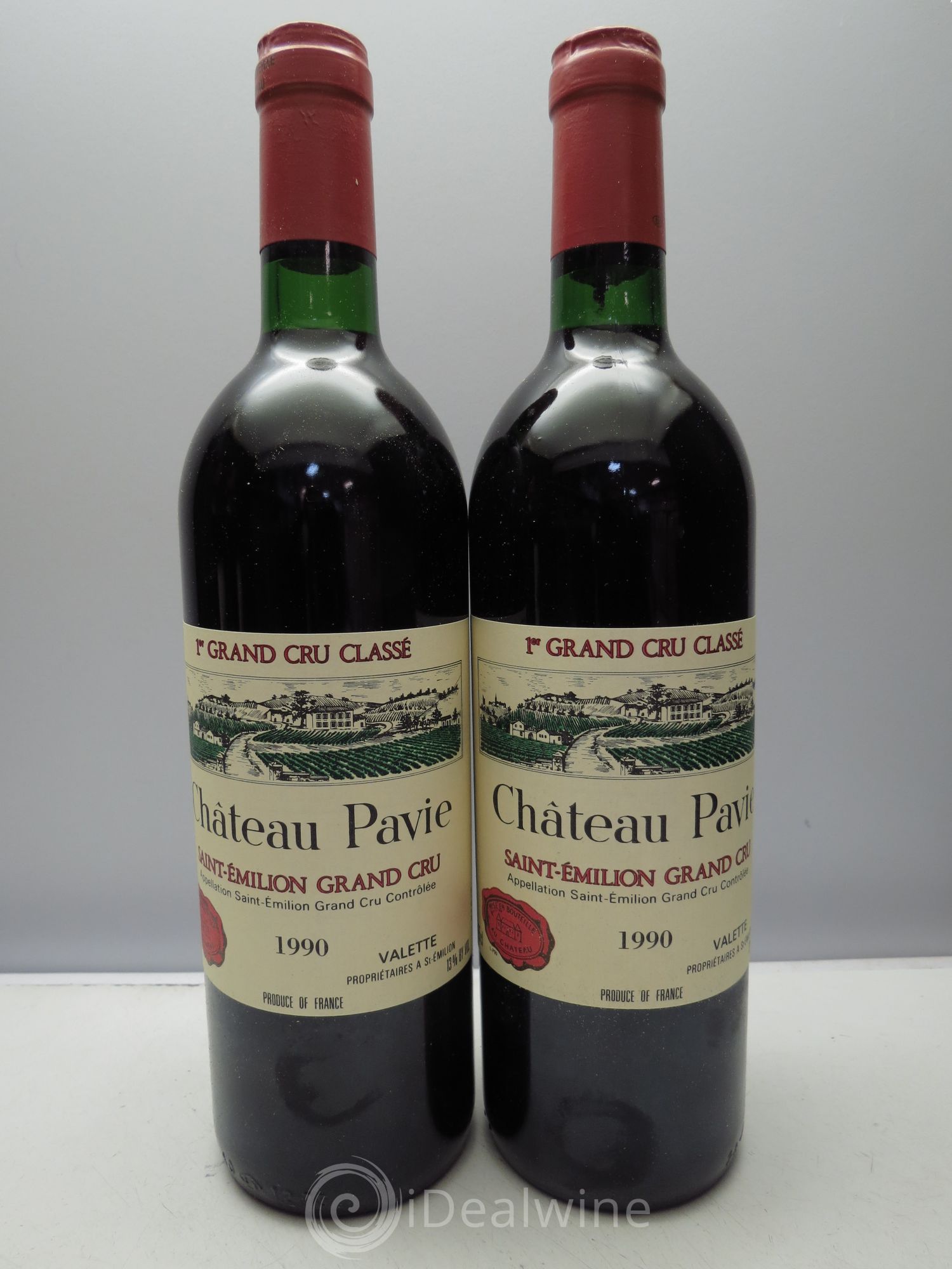 Château Pavie 1er Grand Cru Classé A 1990 - Lot de 12 bouteilles - 4
