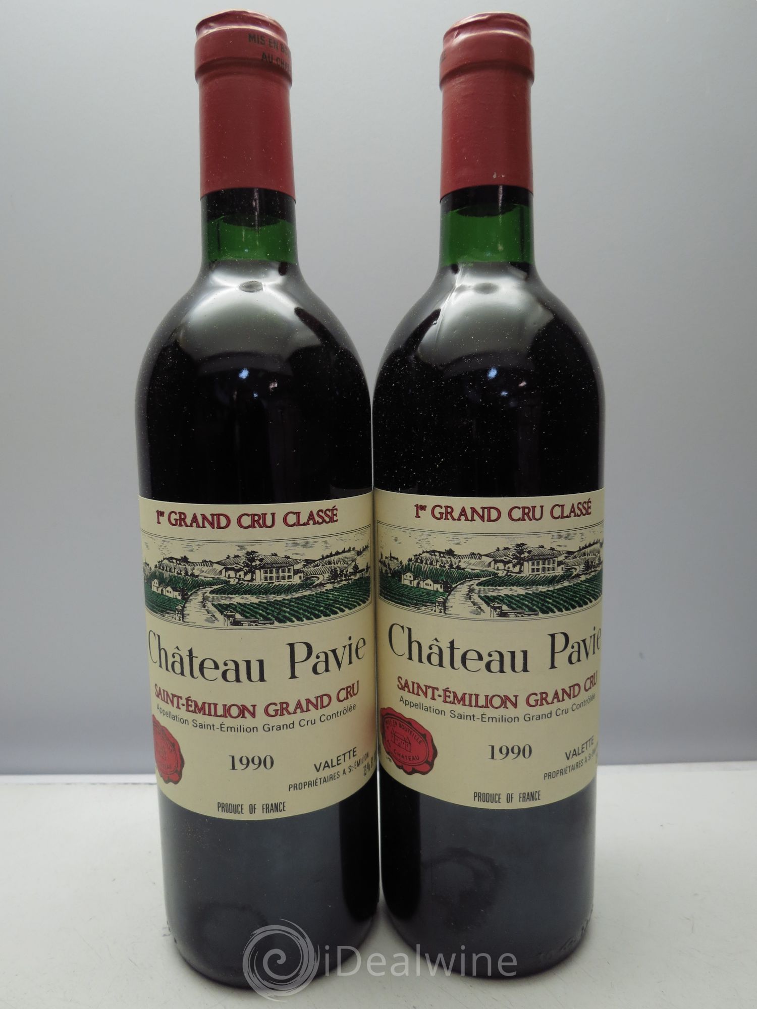 Château Pavie 1er Grand Cru Classé A 1990 - Lot de 12 bouteilles - 6