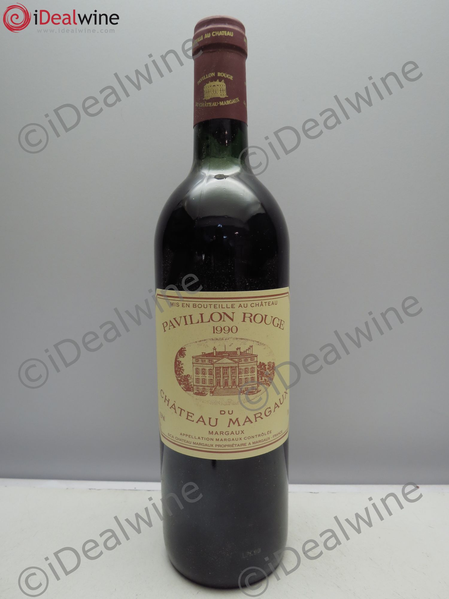 Pavillon Rouge du Château Margaux Second Vin 1990 - Lot de 12 bouteilles - 0