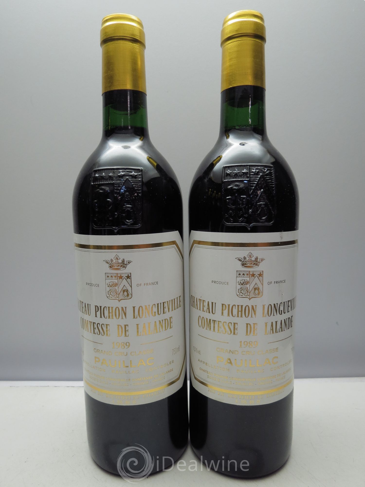 Château Pichon Longueville Comtesse de Lalande 2ème Grand Cru Classé 1989 - Lot de 12 bouteilles - 2