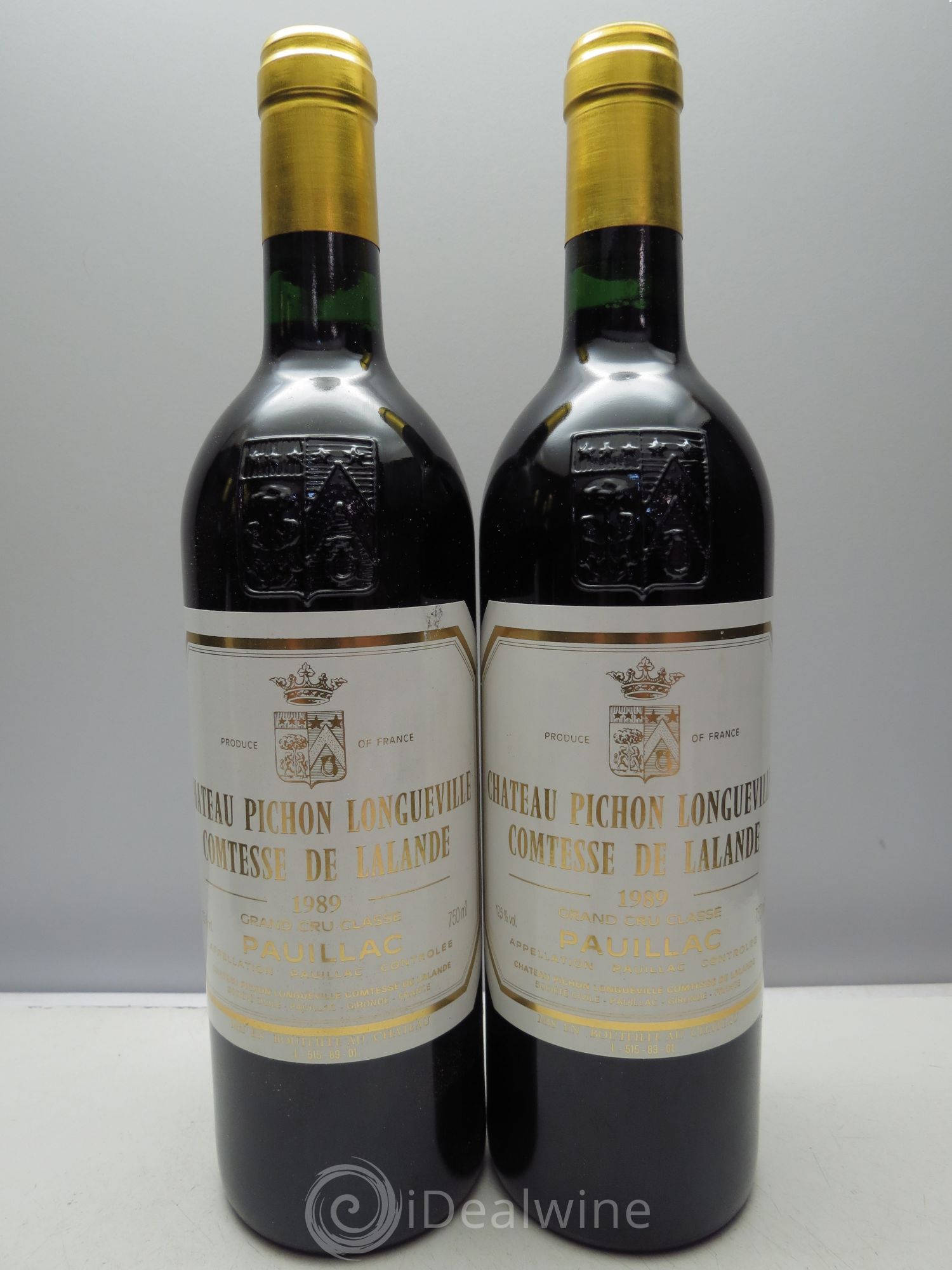 Château Pichon Longueville Comtesse de Lalande 2ème Grand Cru Classé 1989 - Lot de 12 bouteilles - 4