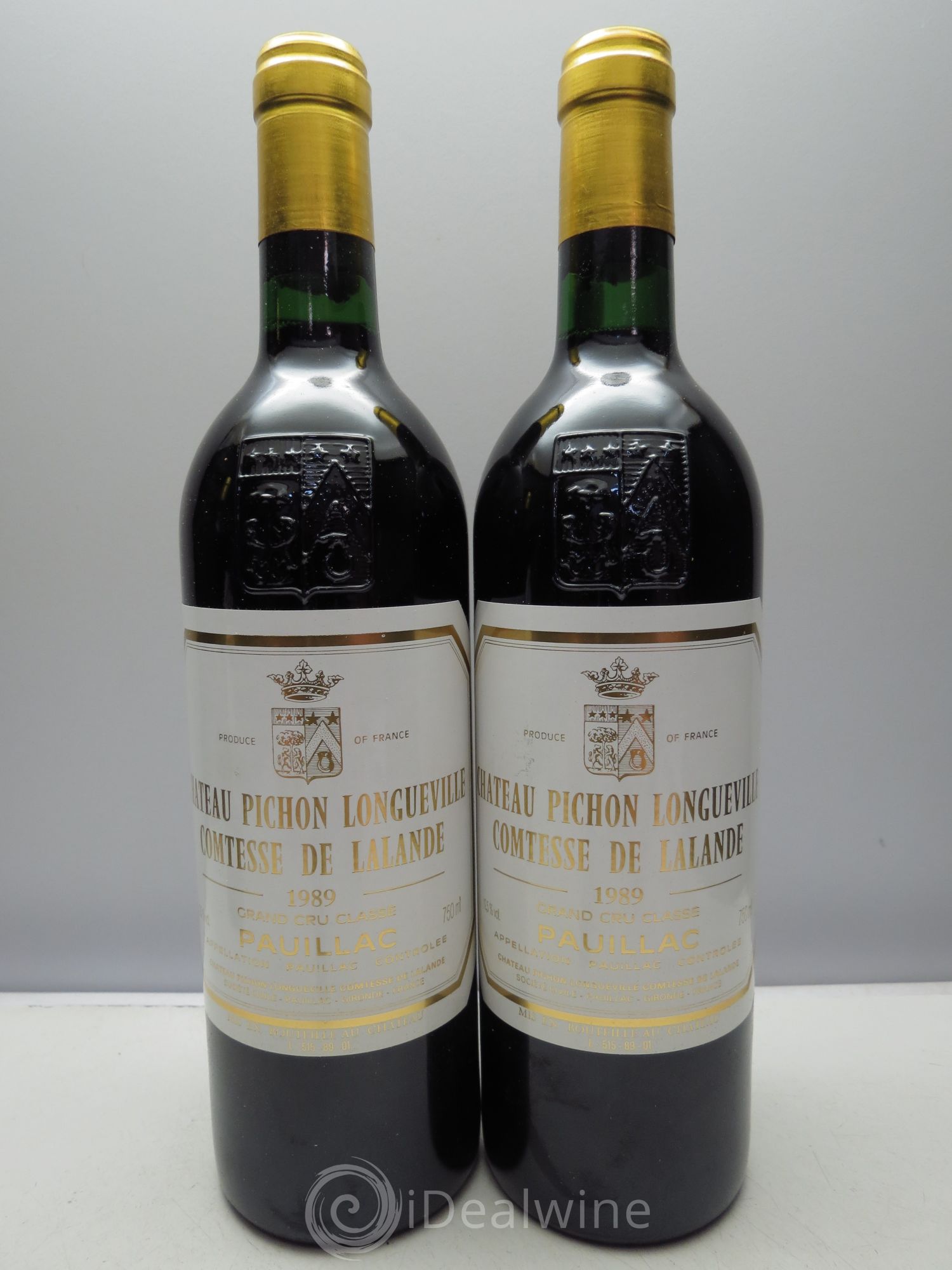 Château Pichon Longueville Comtesse de Lalande 2ème Grand Cru Classé 1989 - Lot de 12 bouteilles - 5