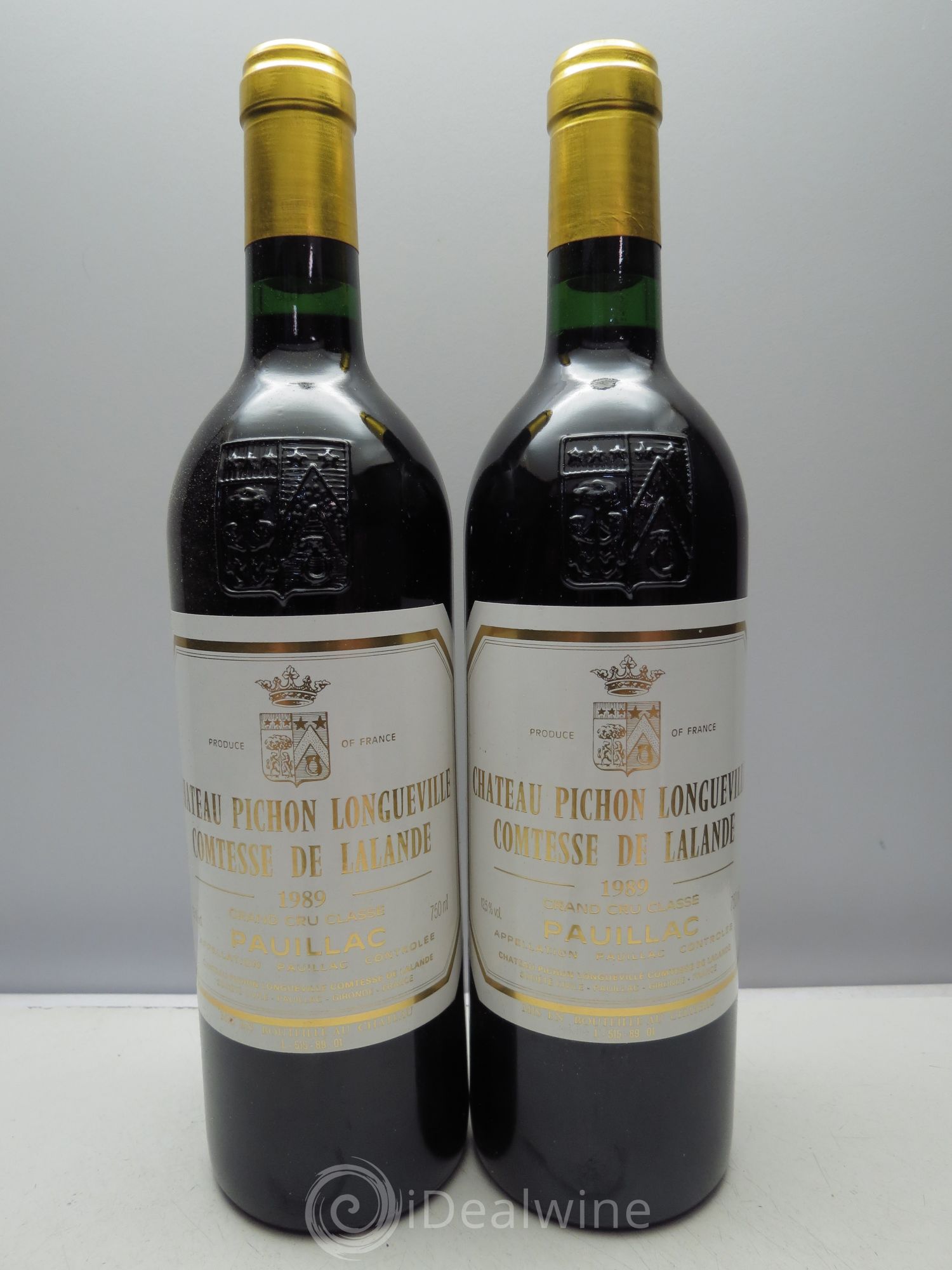 Château Pichon Longueville Comtesse de Lalande 2ème Grand Cru Classé 1989 - Lot de 12 bouteilles - 6