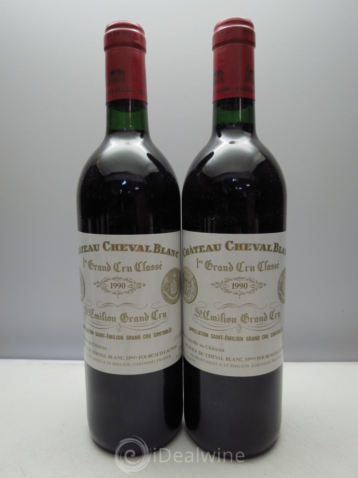 Château Cheval Blanc 1er Grand Cru Classé A 1990 - Lot de 12 bouteilles - 2