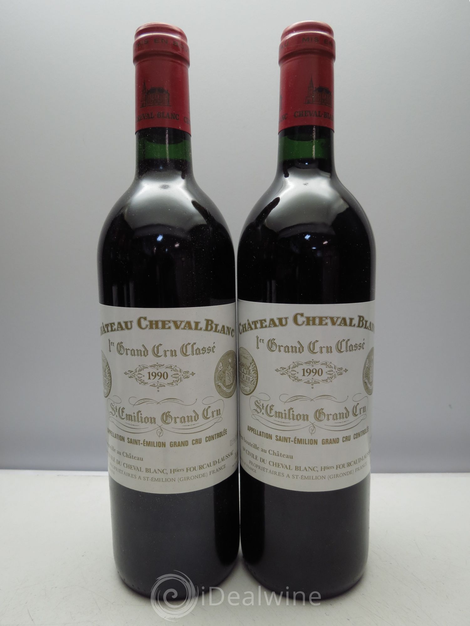 Château Cheval Blanc 1er Grand Cru Classé A 1990 - Lot de 12 bouteilles - 3