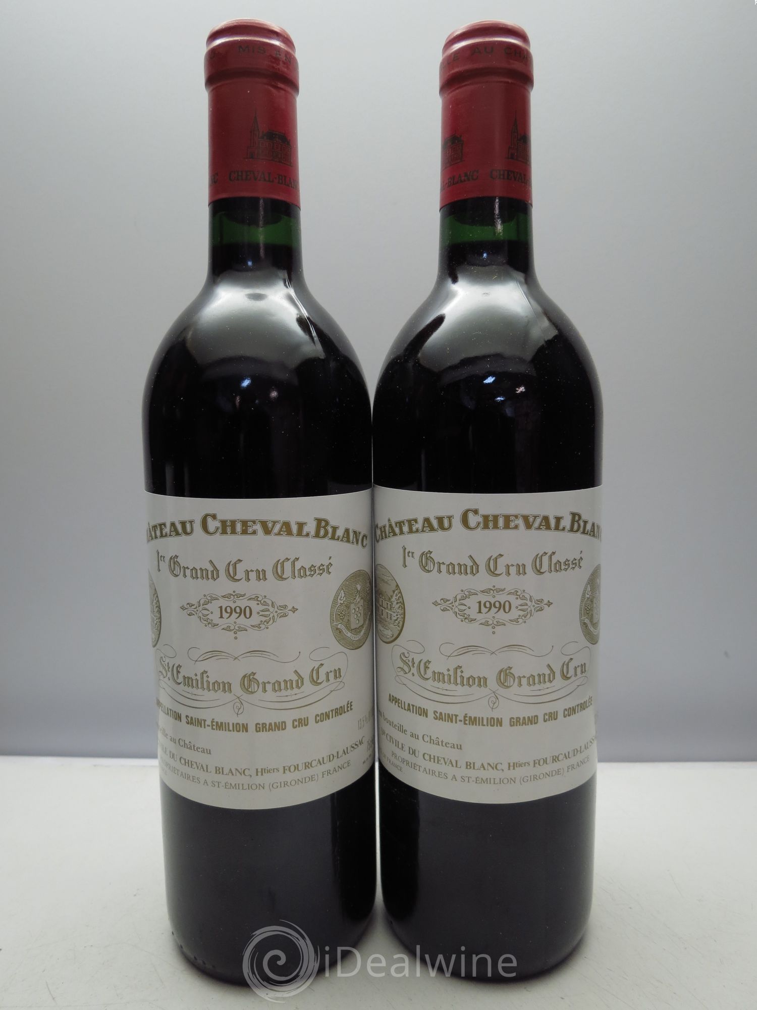 Château Cheval Blanc 1er Grand Cru Classé A 1990 - Lot de 12 bouteilles - 4