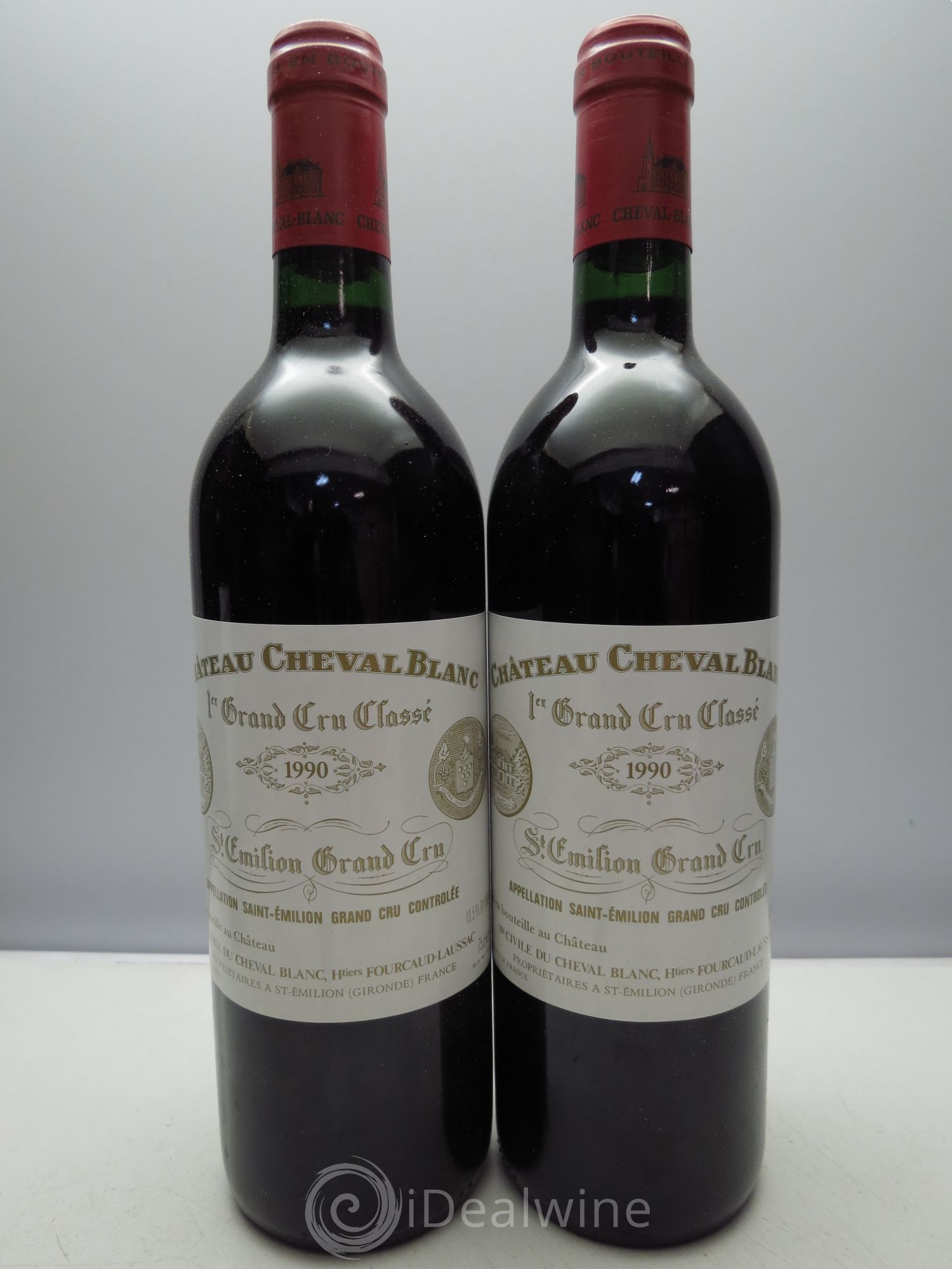 Château Cheval Blanc 1er Grand Cru Classé A 1990 - Lot de 12 bouteilles - 5