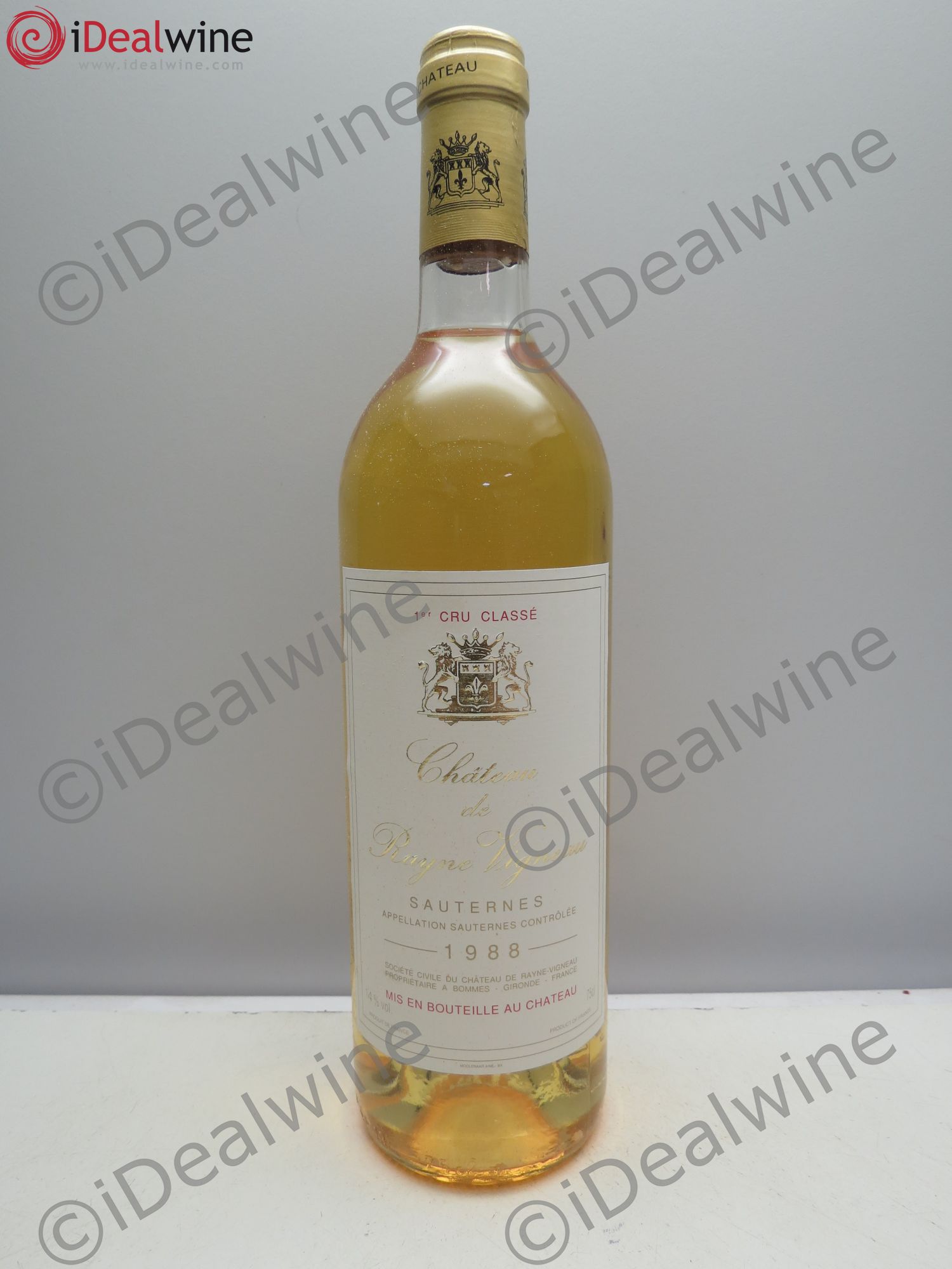 Château de Rayne Vigneau 1er Grand Cru Classé 1988 - Lotto di 12 bottiglie - 0