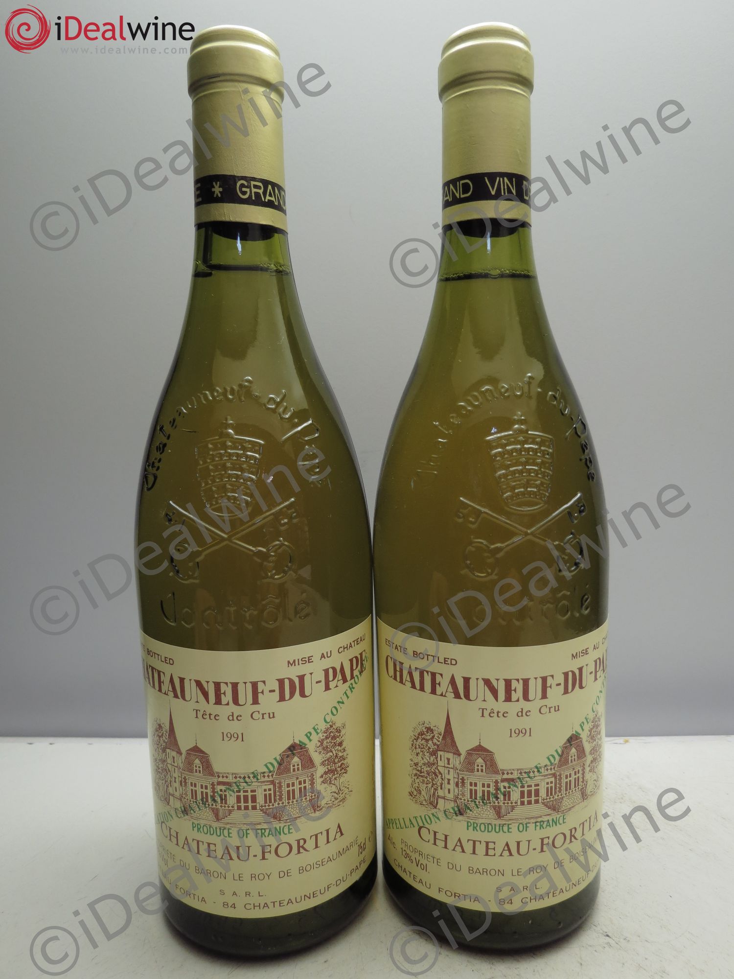 Châteauneuf-du-Pape Tête de Cru 1991 - Lot de 1 bouteille - 0