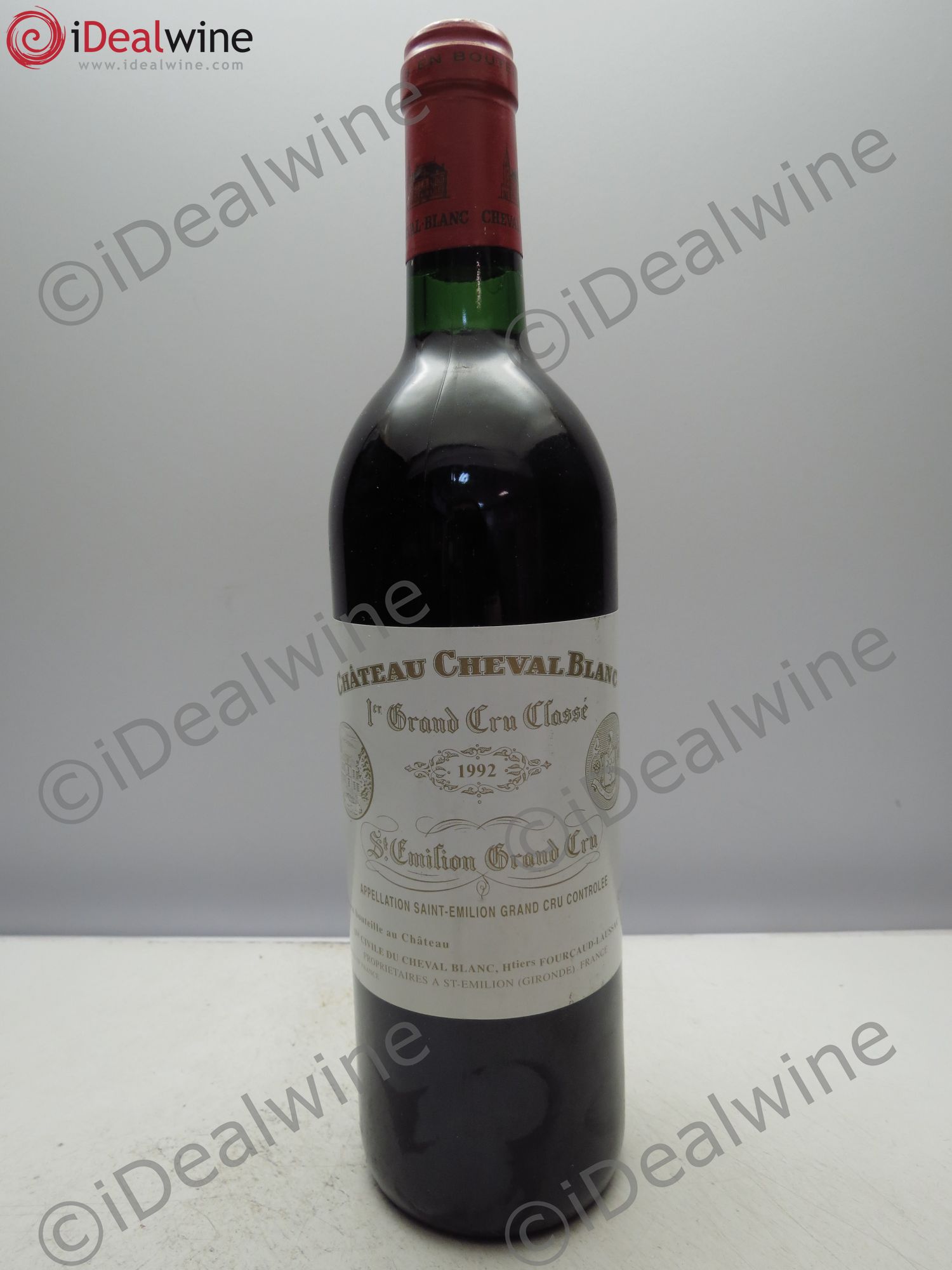 Château Cheval Blanc 1er Grand Cru Classé A 1992 - Lot de 1 bouteille - 0