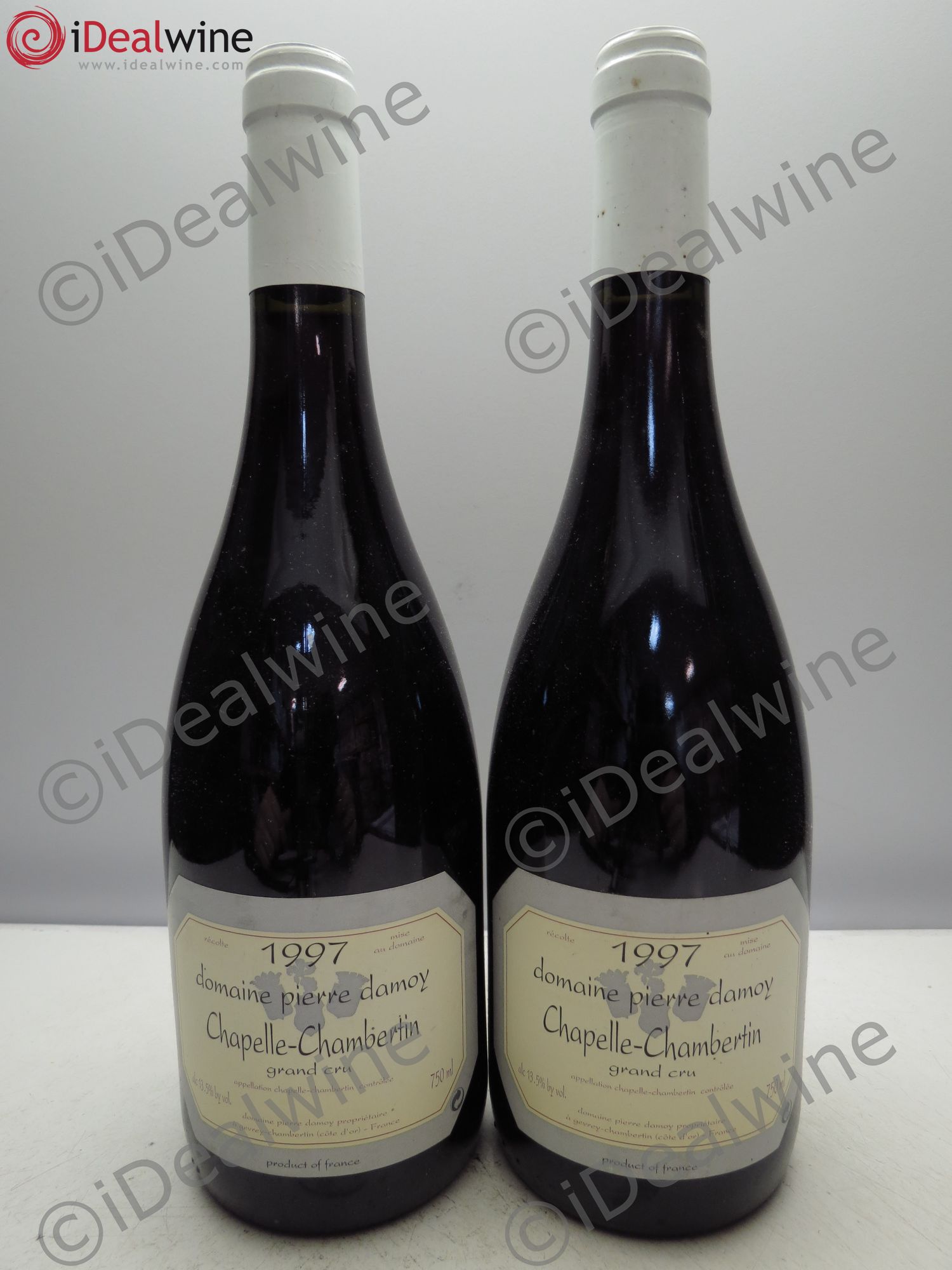 Chapelle-Chambertin Grand Cru Pierre Damoy 1997 - Lot de 2 bouteilles - 0