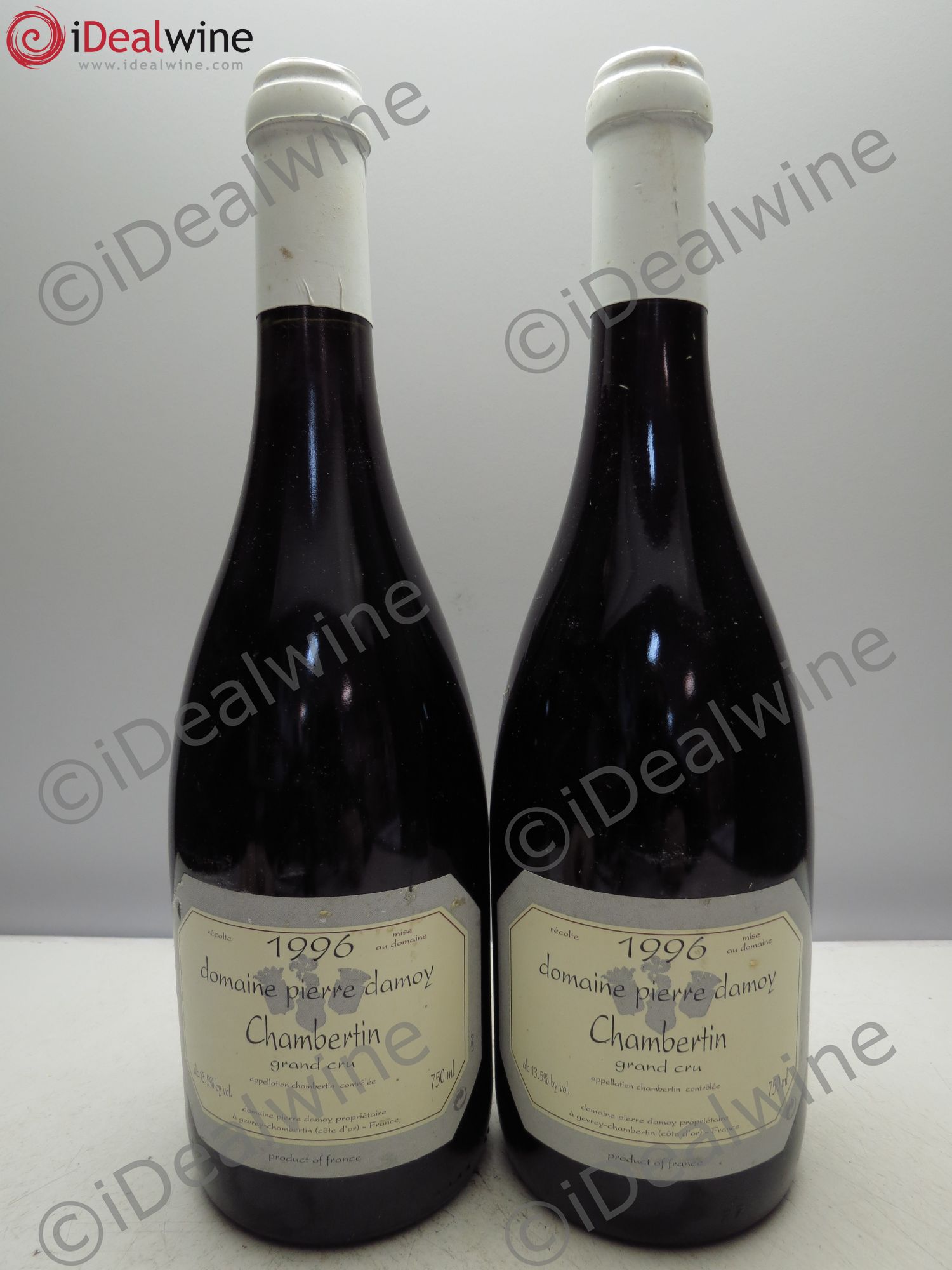 Chambertin Grand Cru 1996 - Lot de 2 bouteilles - 0